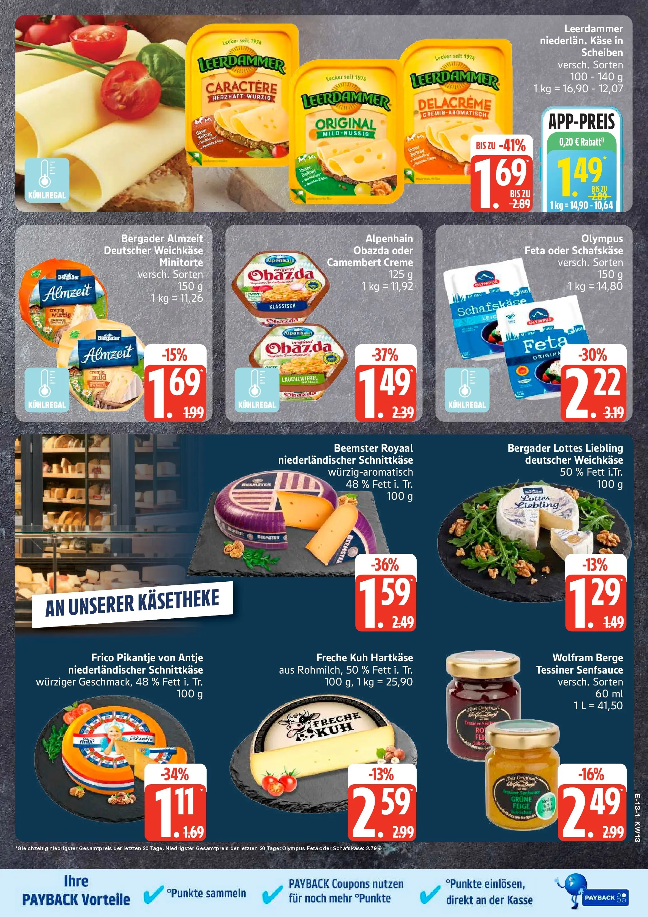 Edeka prospekt Rostock	 (ab 22.03.2026) » Angebote Online | Seite: 15 | Produkte: Feta, Käse, Creme, Schafskase