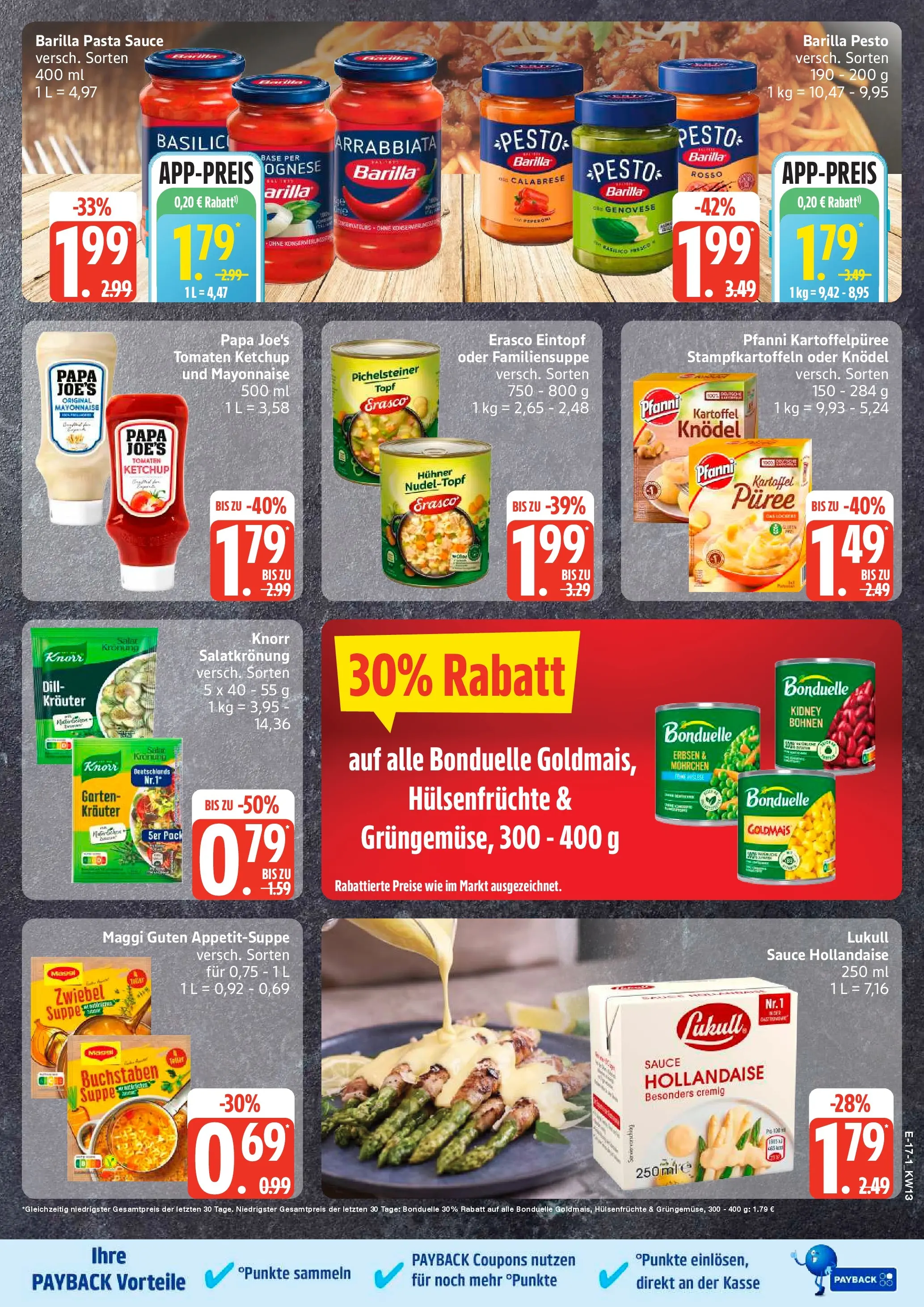 Edeka prospekt Rostock	 (ab 22.03.2026) » Angebote Online | Seite: 19 | Produkte: Knorr, Mayonnaise, Pasta, Erbsen