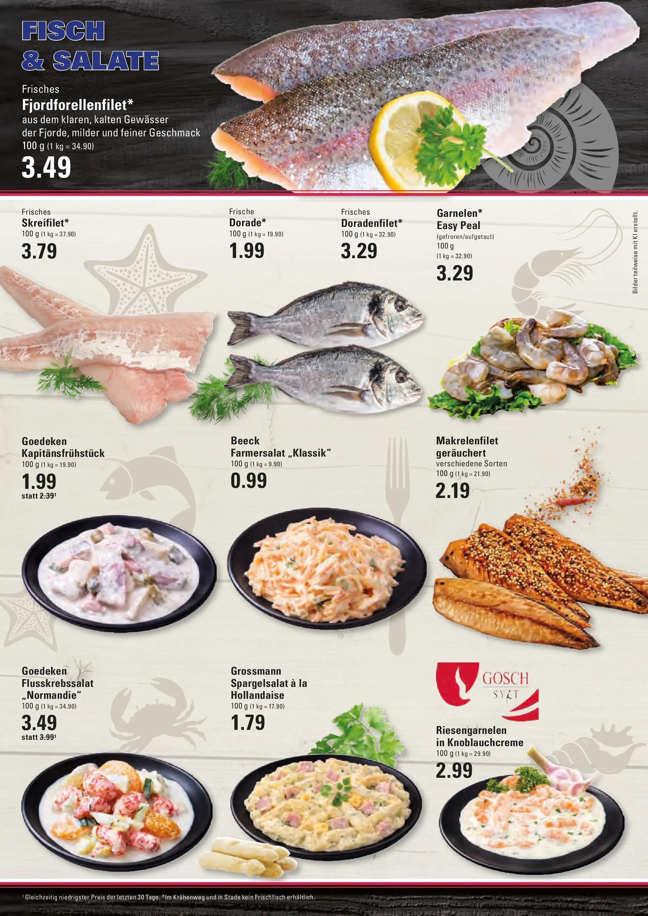 Edeka prospekt Stade	 (ab 23.03.2026) » Angebote Online | Seite: 6 | Produkte: Dorade, Fisch, Bilder