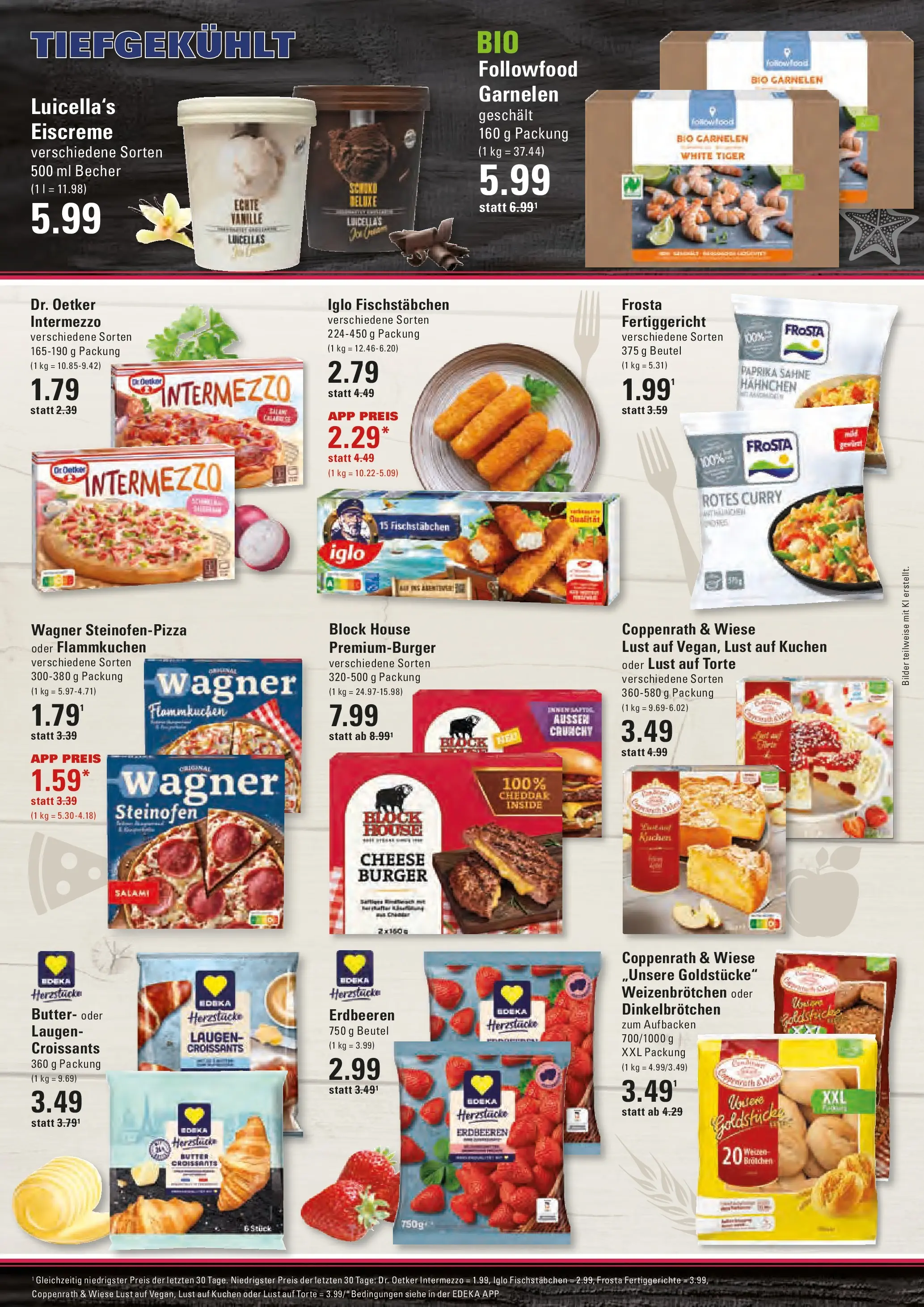 Edeka prospekt Stade	 (ab 23.03.2026) » Angebote Online | Seite: 10 | Produkte: Butter, Garnelen, Croissant, Kuchen