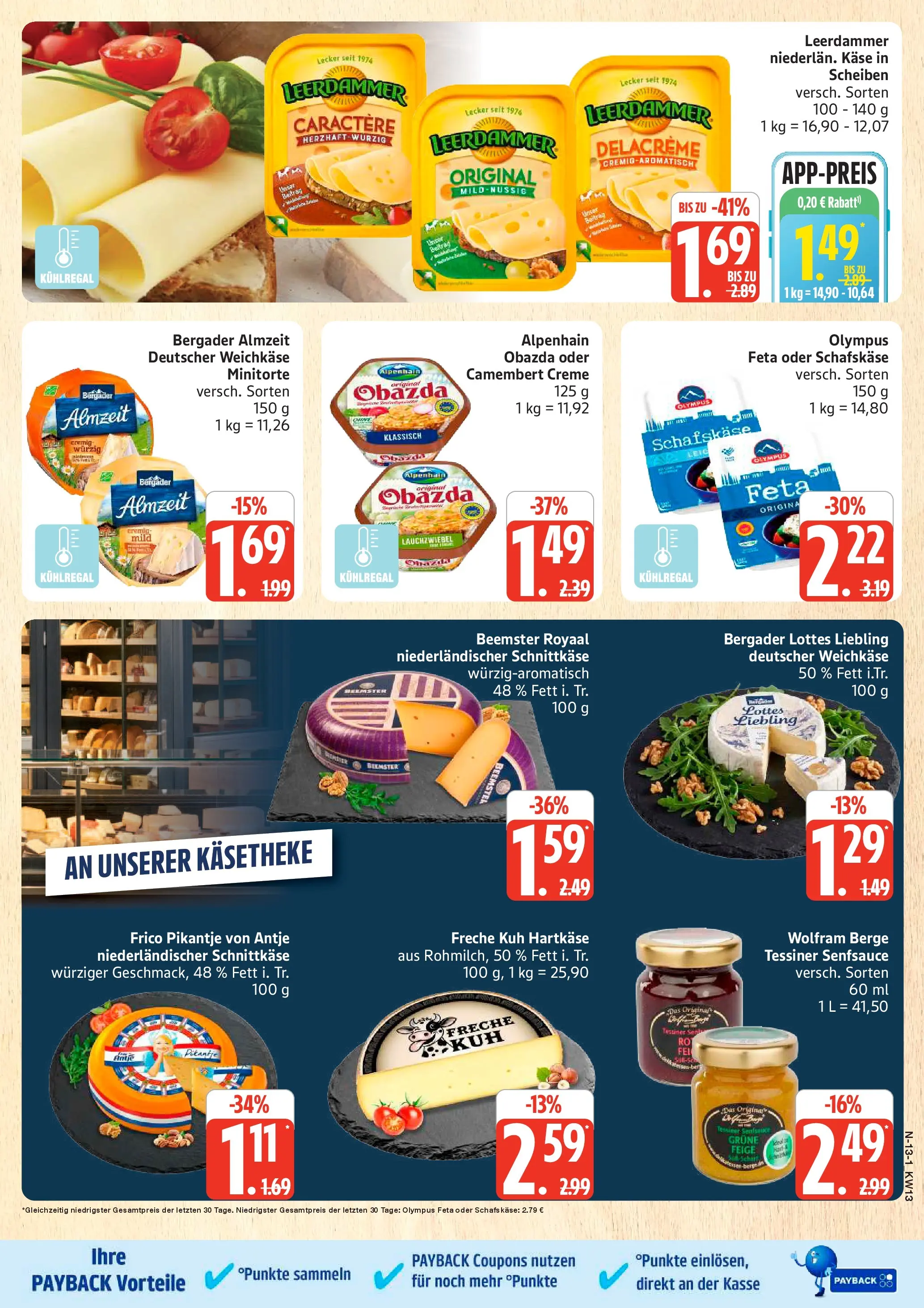 Marktkauf Prospekt Cuxhaven	 (ab 22.03.2026) » Angebote online | Seite: 13 | Produkte: Feta, Käse, Creme, Schafskase