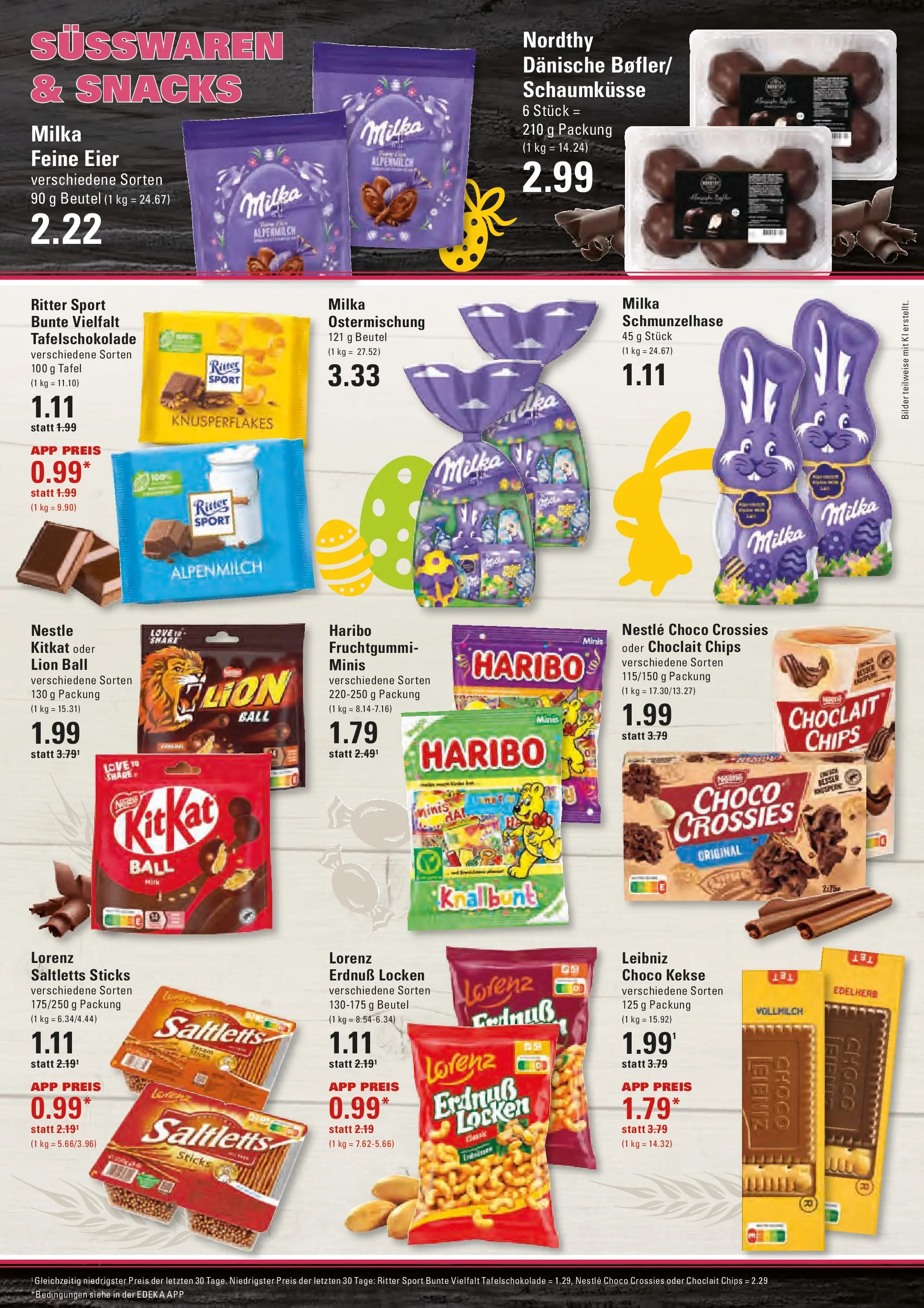 Edeka prospekt Stade	 (ab 23.03.2026) » Angebote Online | Seite: 11 | Produkte: Haribo, Eier, Ritter sport, Kekse
