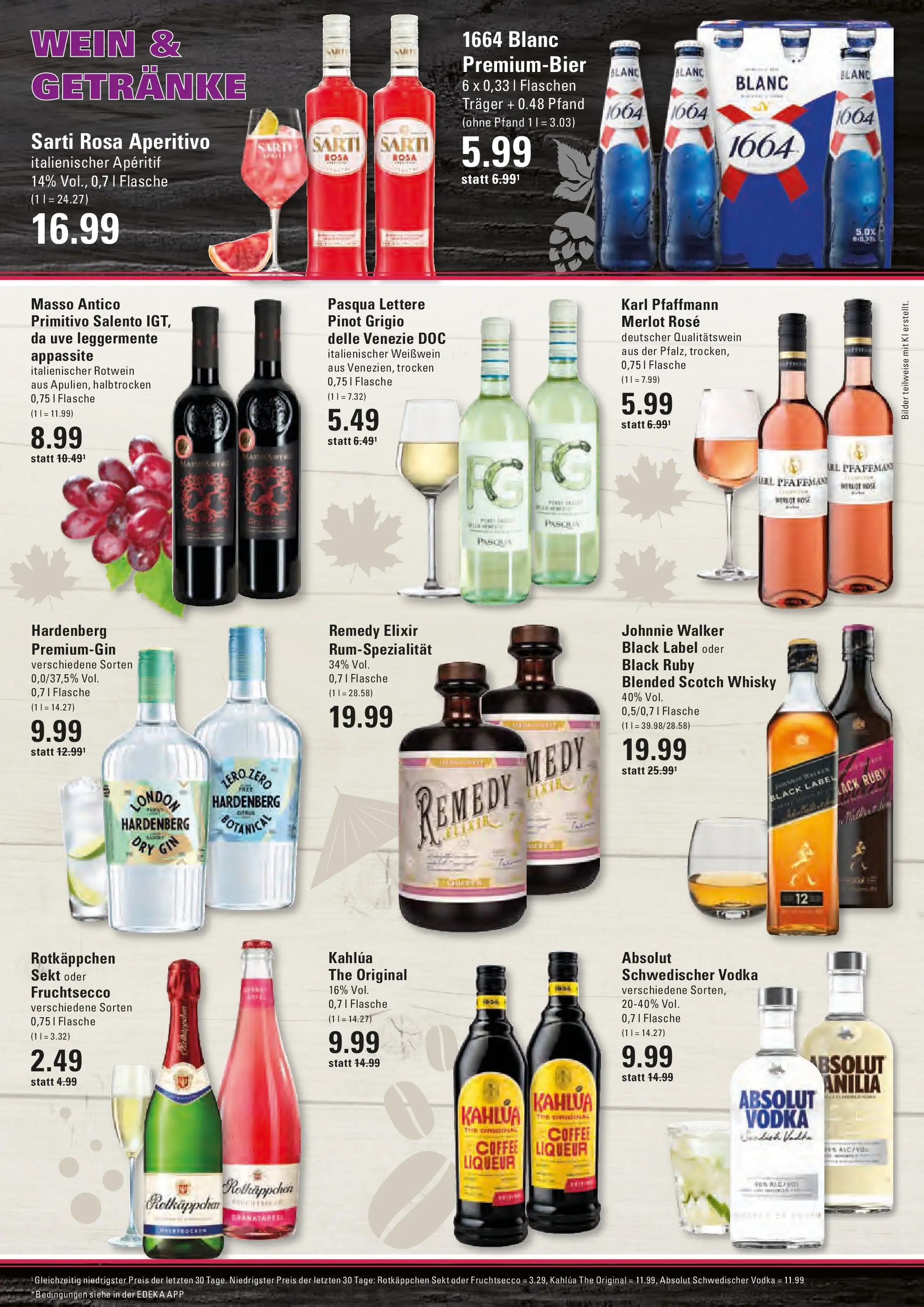 Edeka prospekt Stade	 (ab 23.03.2026) » Angebote Online | Seite: 15 | Produkte: Sekt, Rum, Vodka, Gin