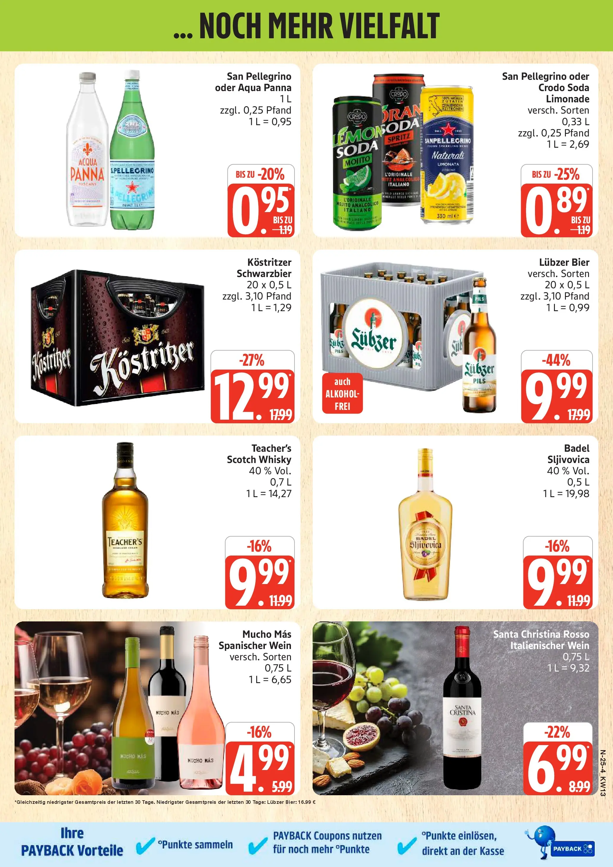 Angebote (ab 23.03.2026) » Angebote Online | Seite: 25 | Produkte: Kostritzer, Pils, Wein, Lubzer