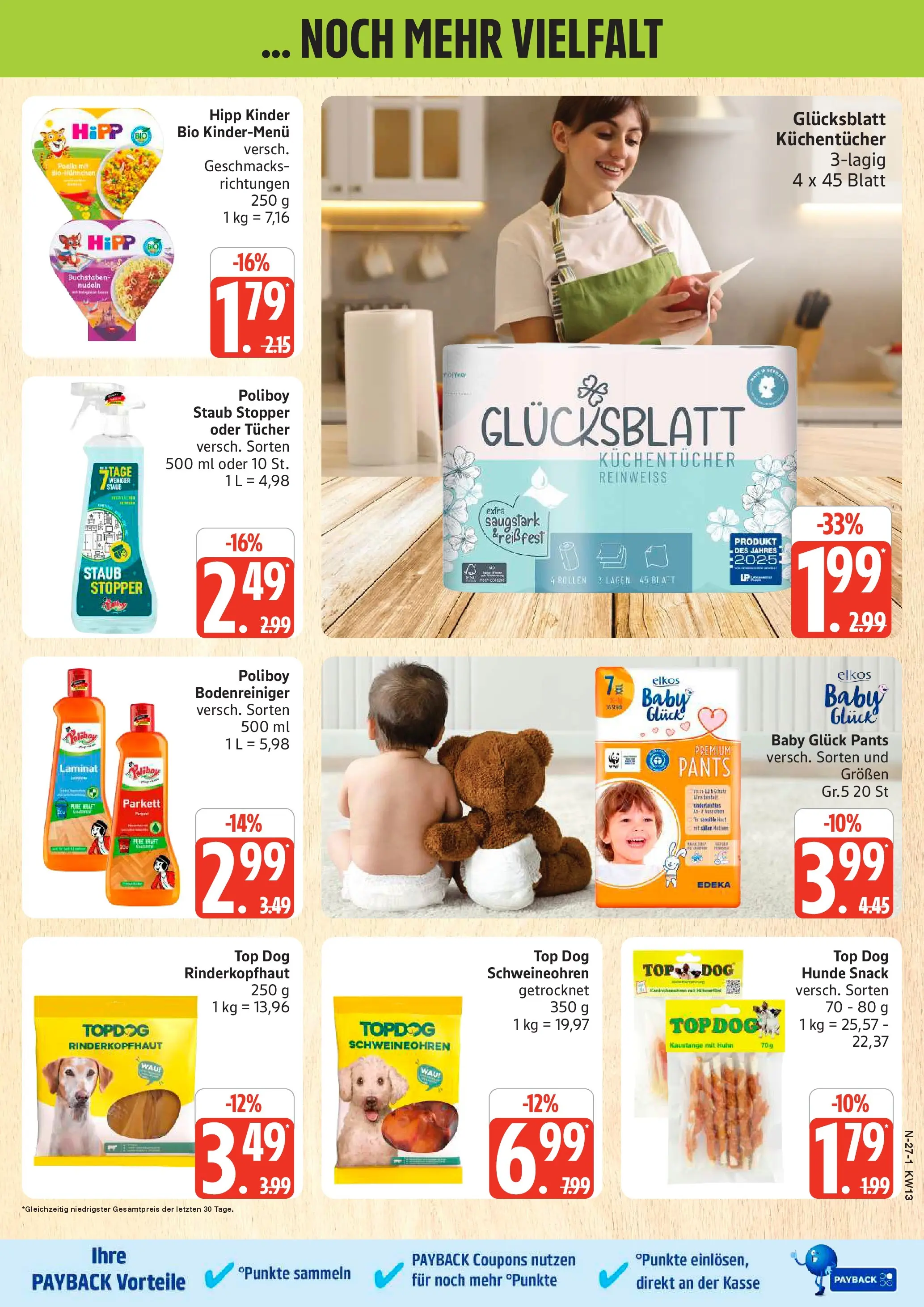 Marktkauf Prospekt Cuxhaven	 (ab 22.03.2026) » Angebote online | Seite: 27 | Produkte: Top, Nudeln