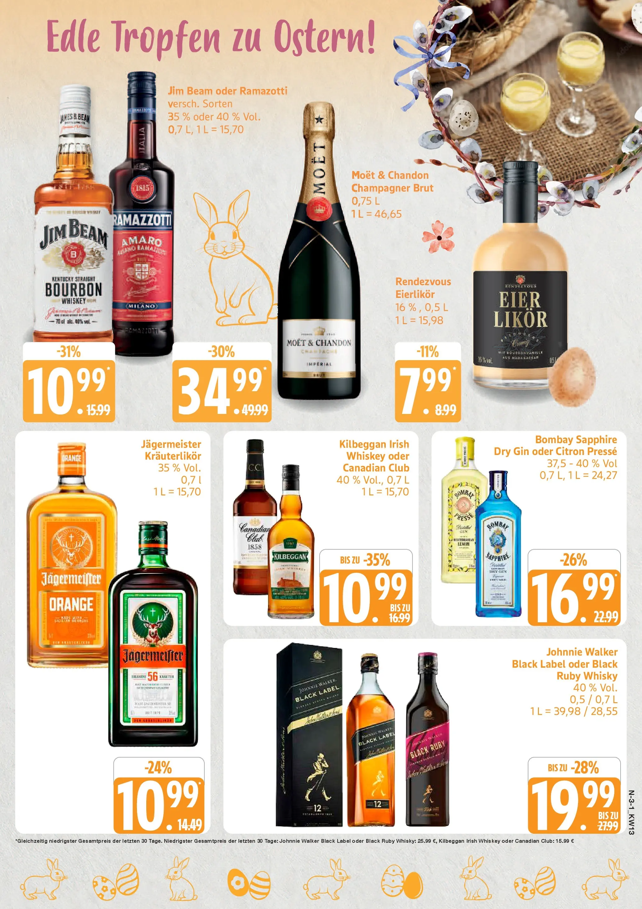 Marktkauf Prospekt Cuxhaven	 (ab 22.03.2026) » Angebote online | Seite: 3 | Produkte: Whisky, Eier, Gin, Ramazzotti