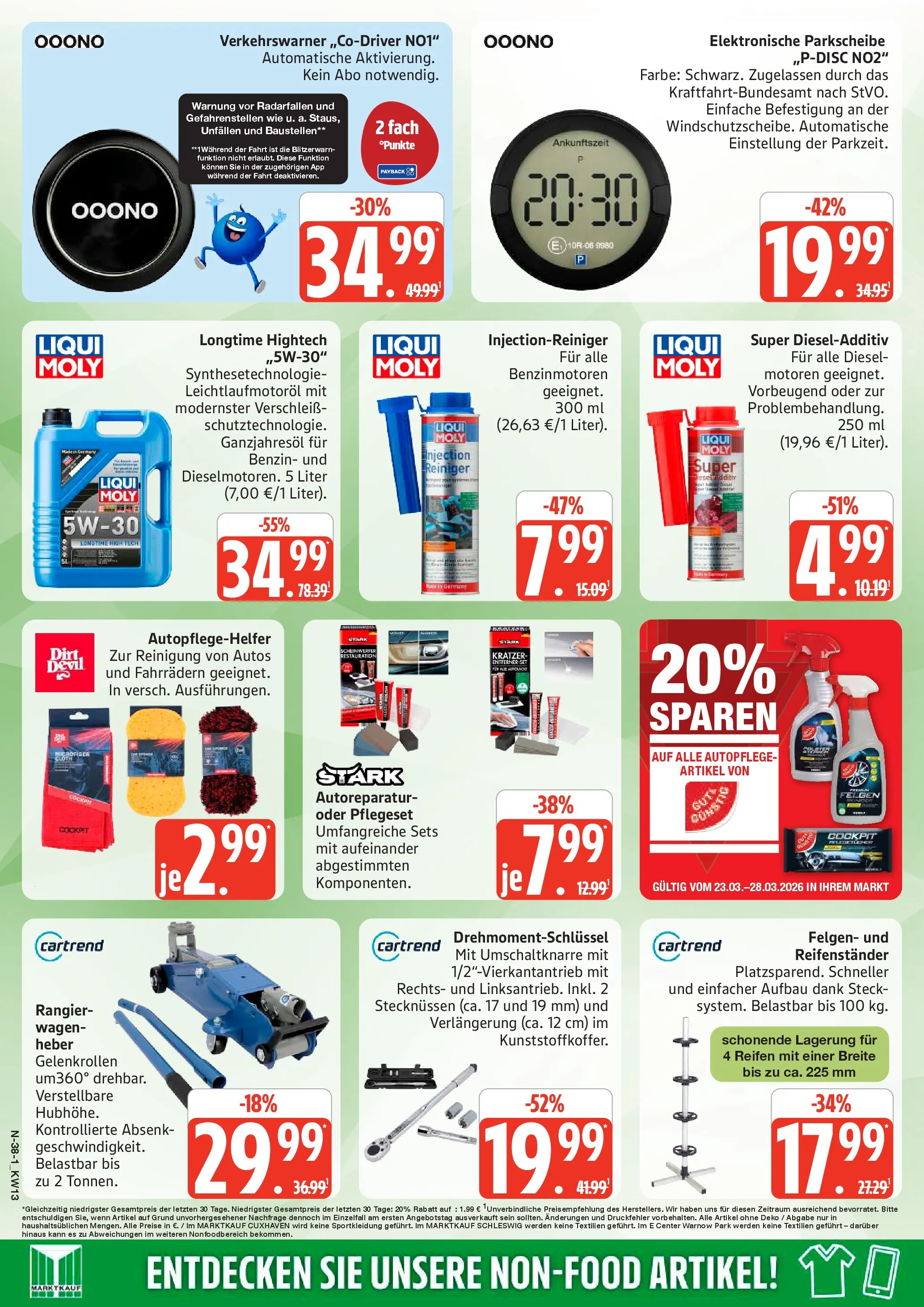 Marktkauf Prospekt Cuxhaven	 (ab 22.03.2026) » Angebote online | Seite: 38