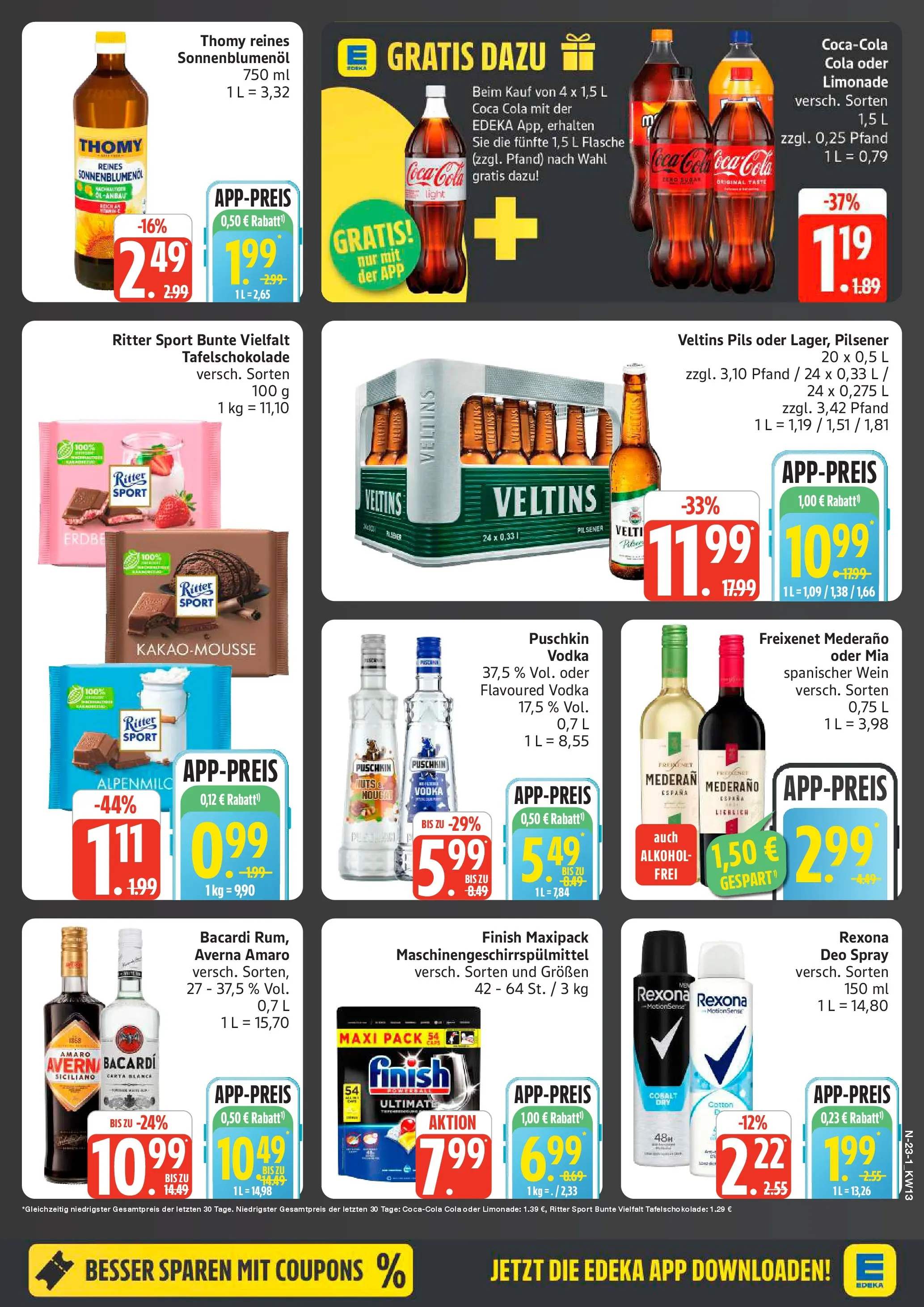 Marktkauf Prospekt Cuxhaven	 (ab 22.03.2026) » Angebote online | Seite: 23 | Produkte: Freixenet, Sonnenblumenol, Pils, Vodka