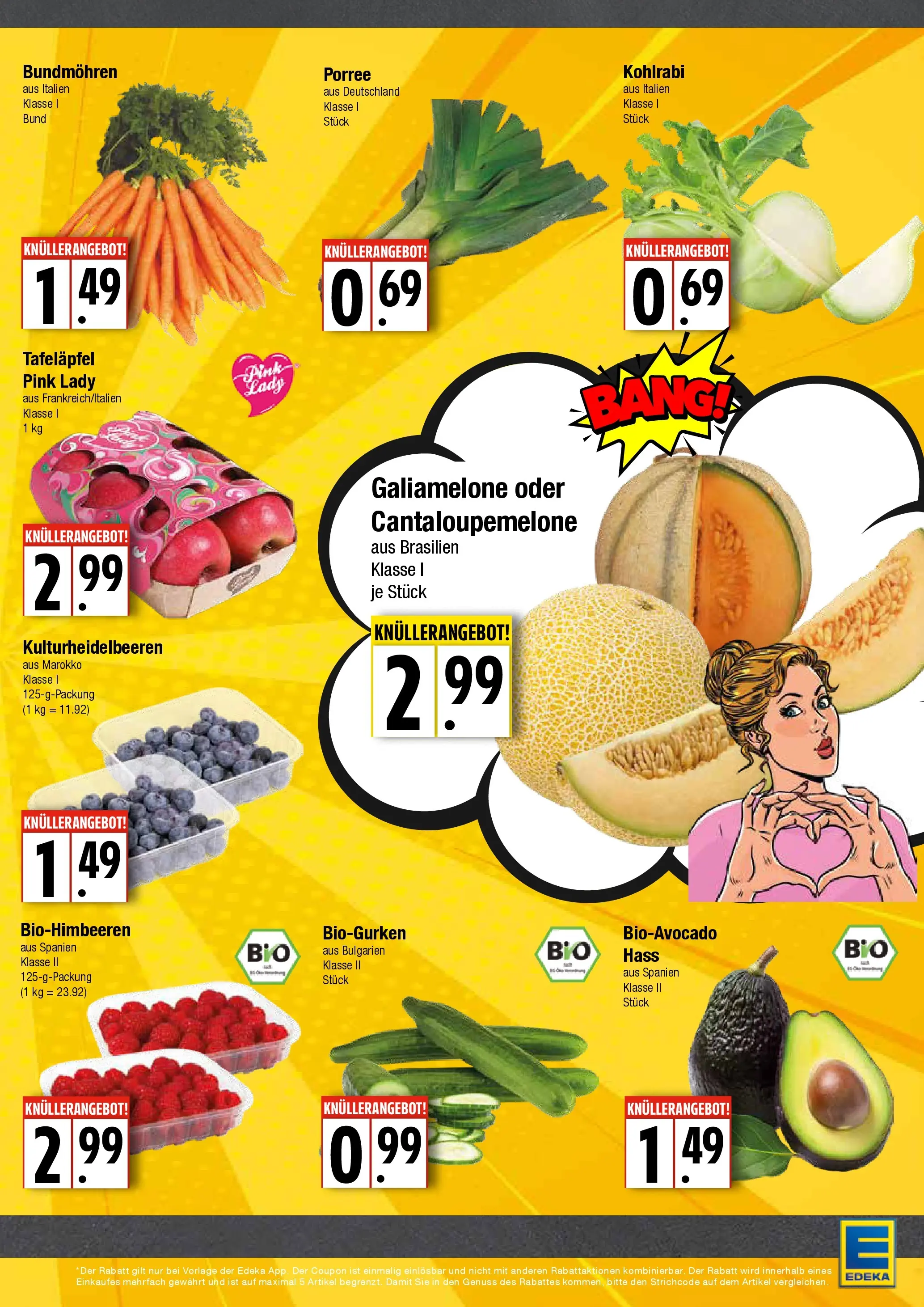 Edeka prospekt Hamburg	 (ab 23.03.2026) » Angebote Online | Seite: 3 | Produkte: Kohlrabi, Avocado