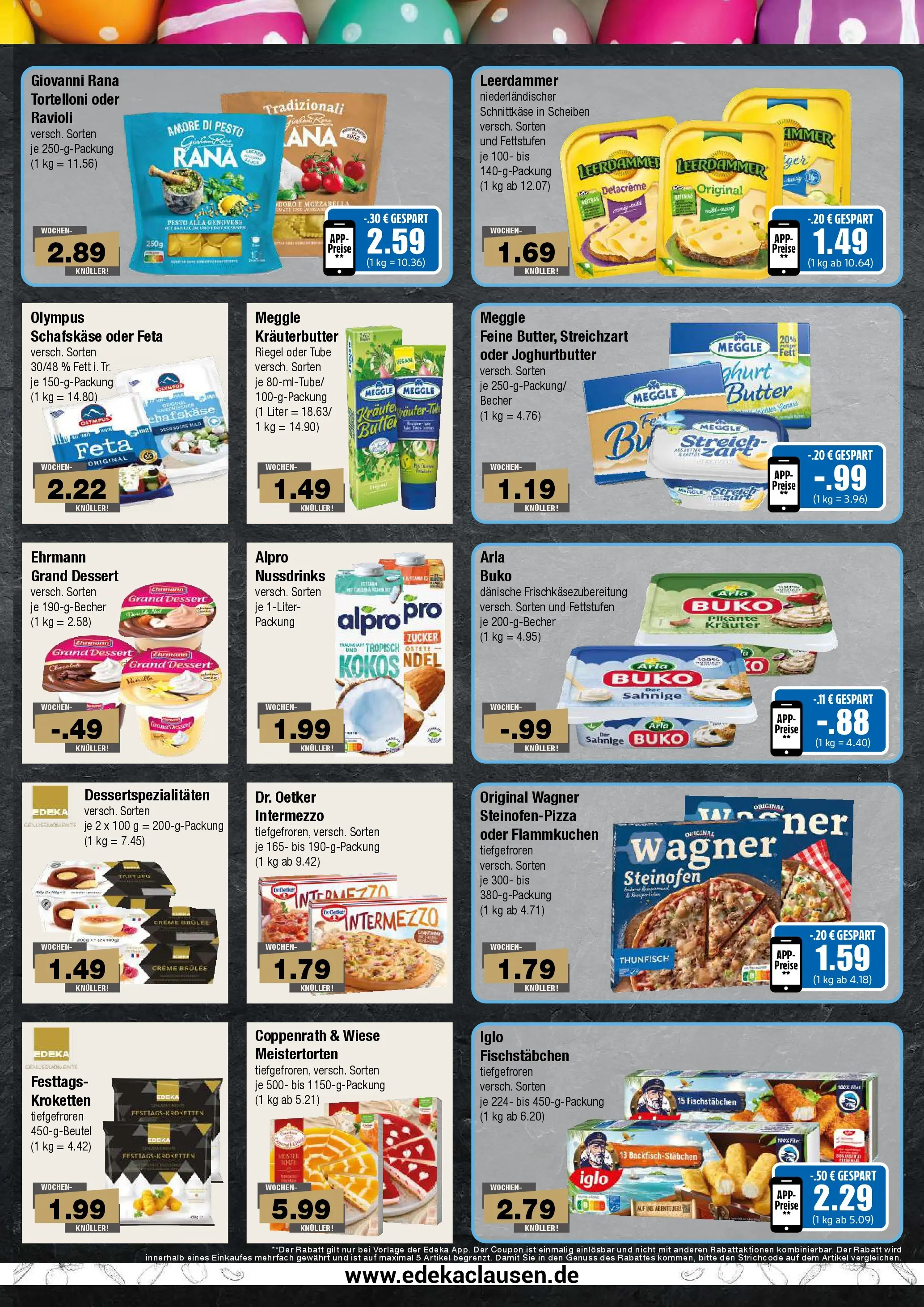 Edeka prospekt Hamburg	 (ab 23.03.2026) » Angebote Online | Seite: 5 | Produkte: Butter, Leerdammer, Arla buko, Schafskase