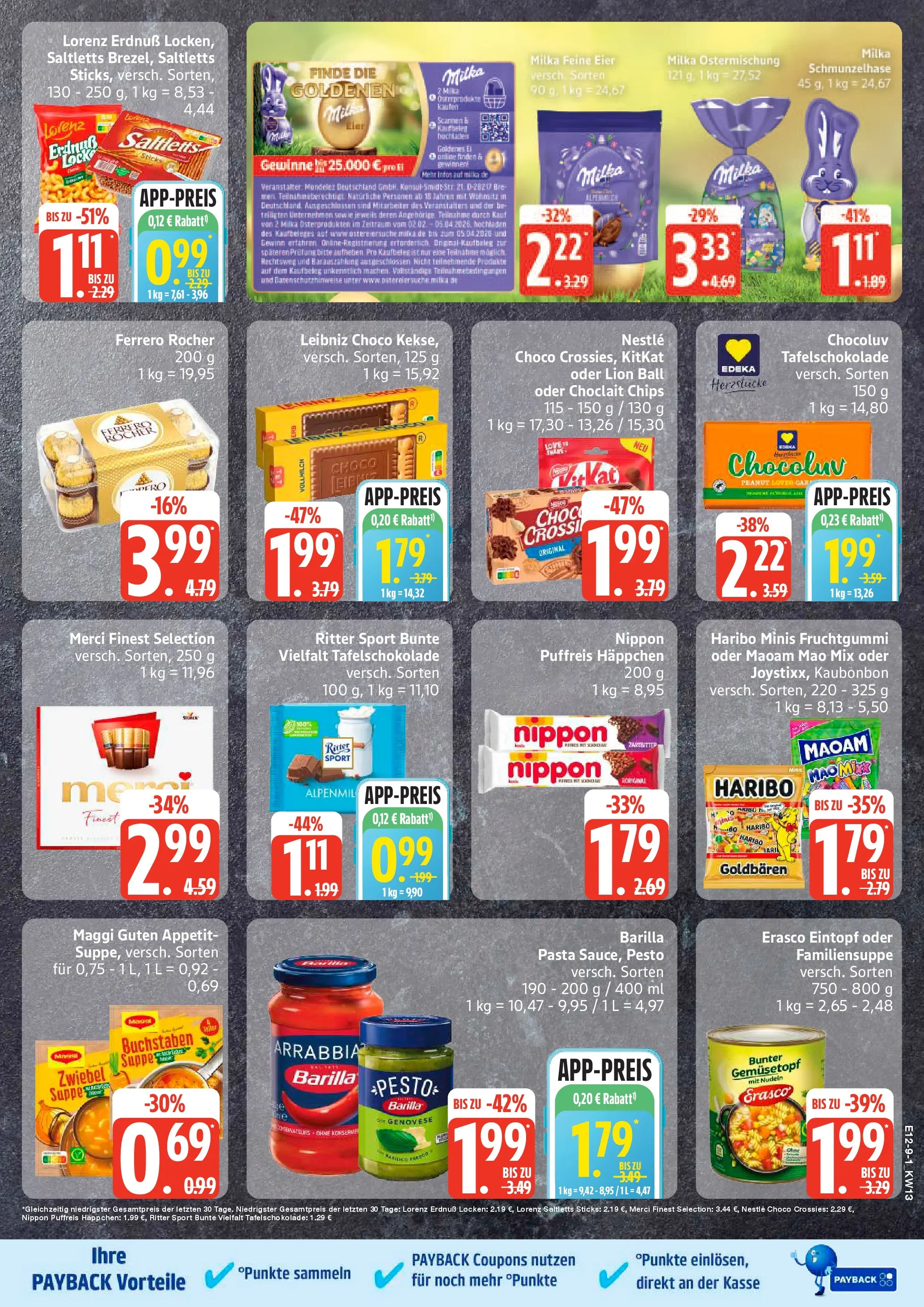 Edeka prospekt Sterup	 (ab 22.03.2026) » Angebote Online | Seite: 9 | Produkte: Maggi, Haribo, Chips, Kekse