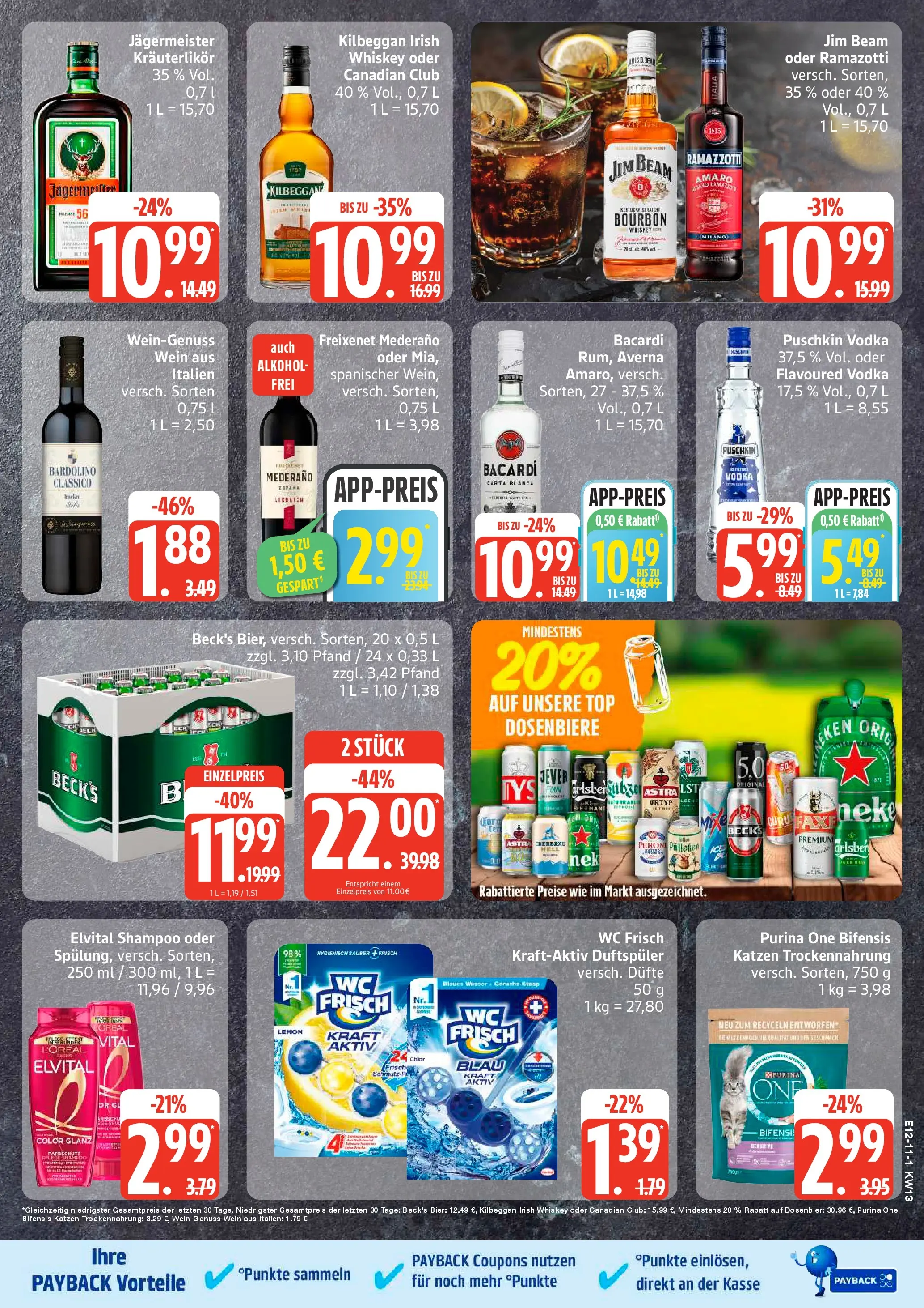 Edeka prospekt Sterup	 (ab 22.03.2026) » Angebote Online | Seite: 11 | Produkte: Freixenet, Rum, Jever, Whiskey