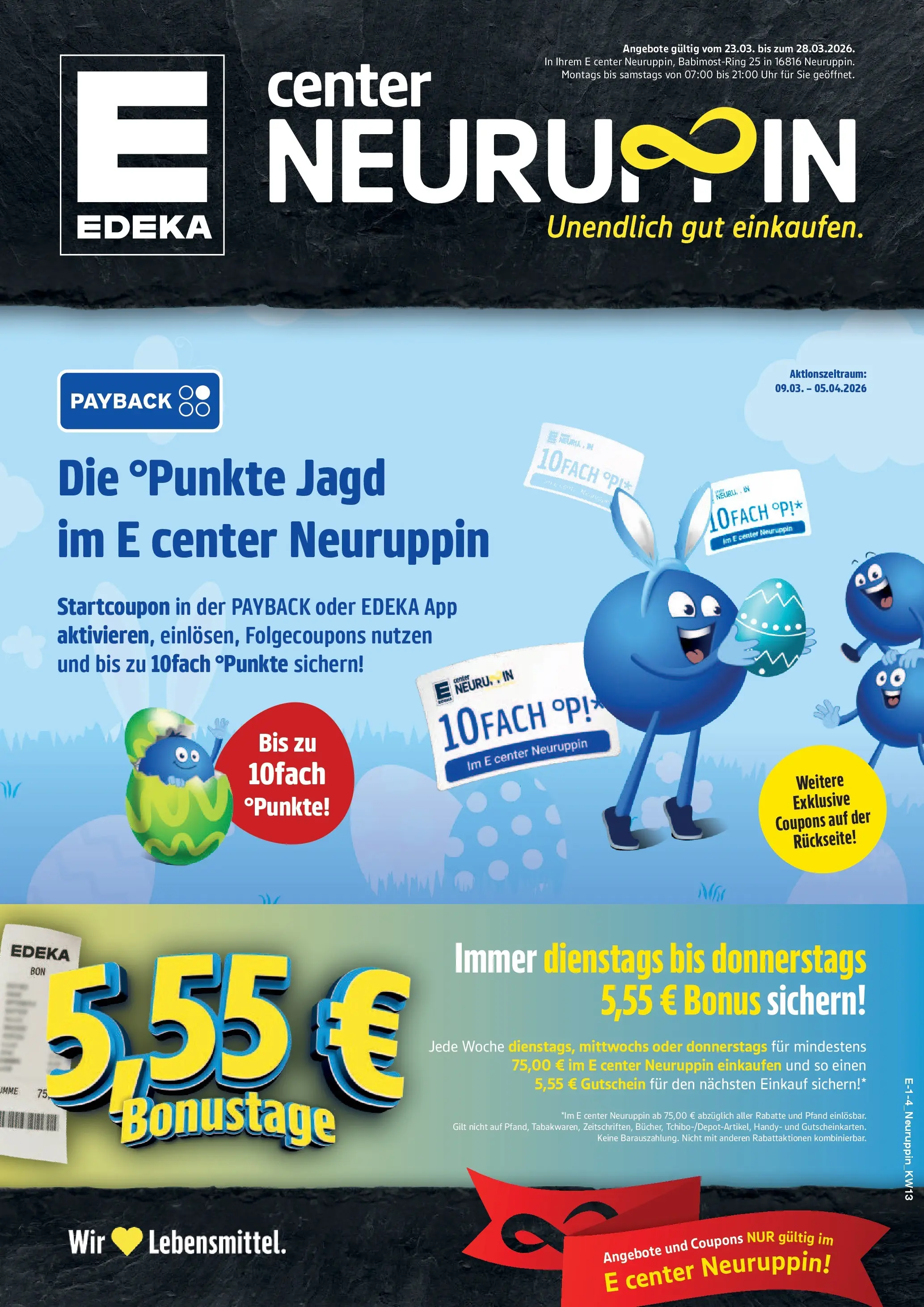 Edeka prospekt Neuruppin	 (ab 23.03.2026) » Angebote Online | Seite: 1 | Produkte: Uhr