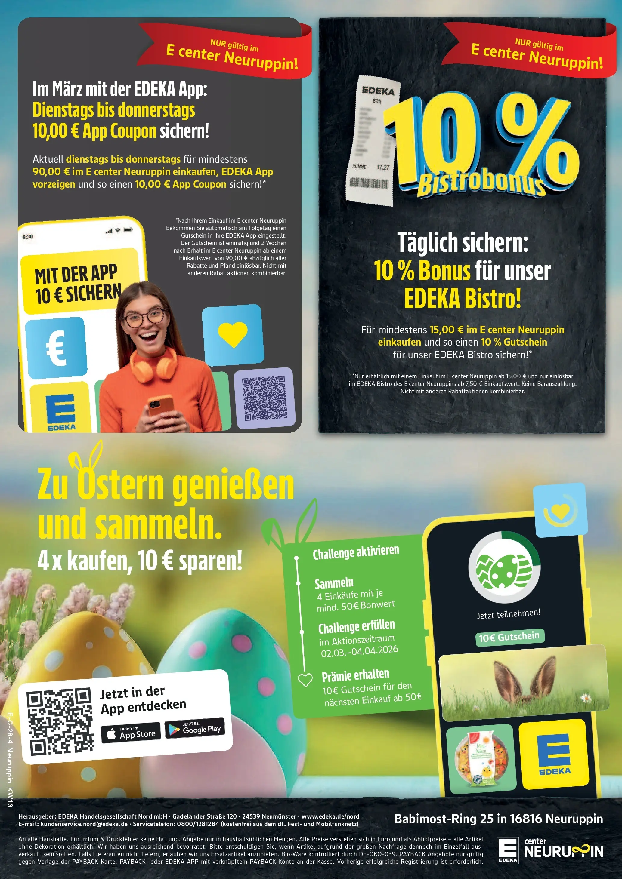 Edeka prospekt Neuruppin	 (ab 23.03.2026) » Angebote Online | Seite: 26
