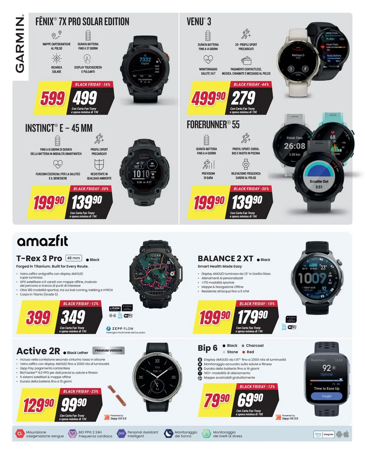 ﻿Trony volantino dal ﻿19/03/2026﻿ > ﻿Anteprima | Pagina: 9 | Prodotti: Satellitare, Navigazione, Smartwatch, Batteria