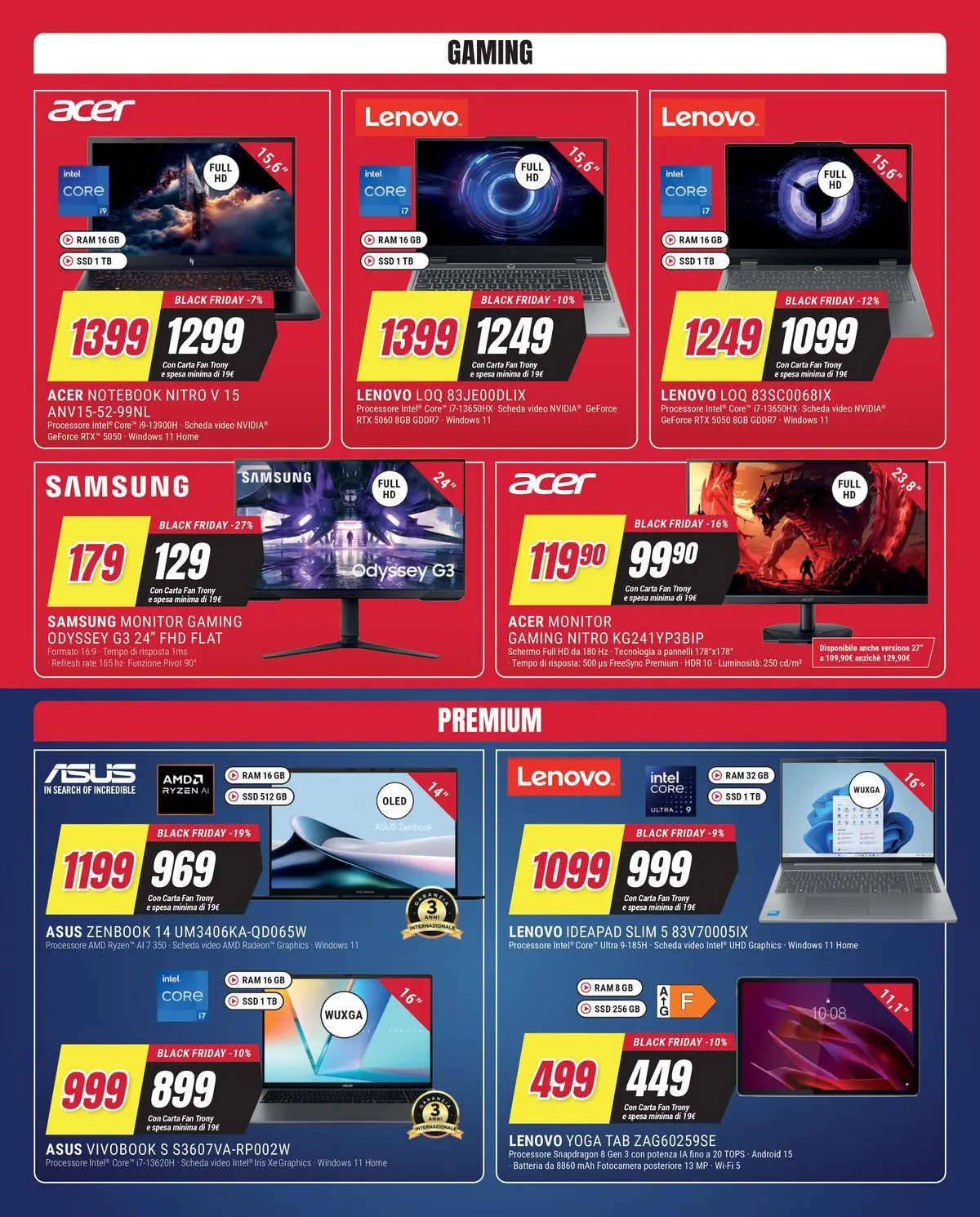 ﻿Trony volantino dal ﻿19/03/2026﻿ > ﻿Anteprima | Pagina: 15 | Prodotti: Video, Fotocamera, Fan, Batteria