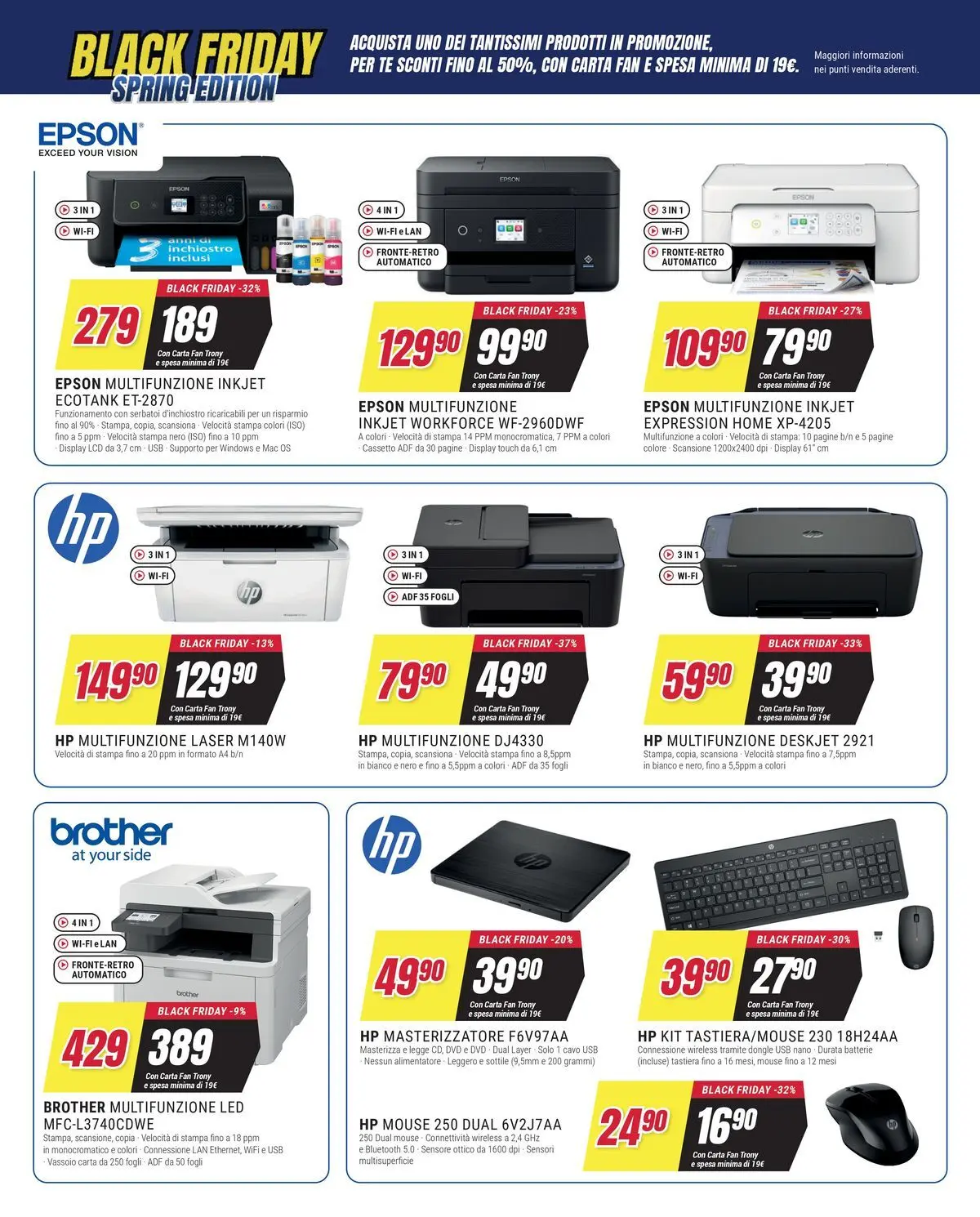 ﻿Trony volantino dal ﻿19/03/2026﻿ > ﻿Anteprima | Pagina: 18 | Prodotti: Dvd, Tè, Mouse, Fan