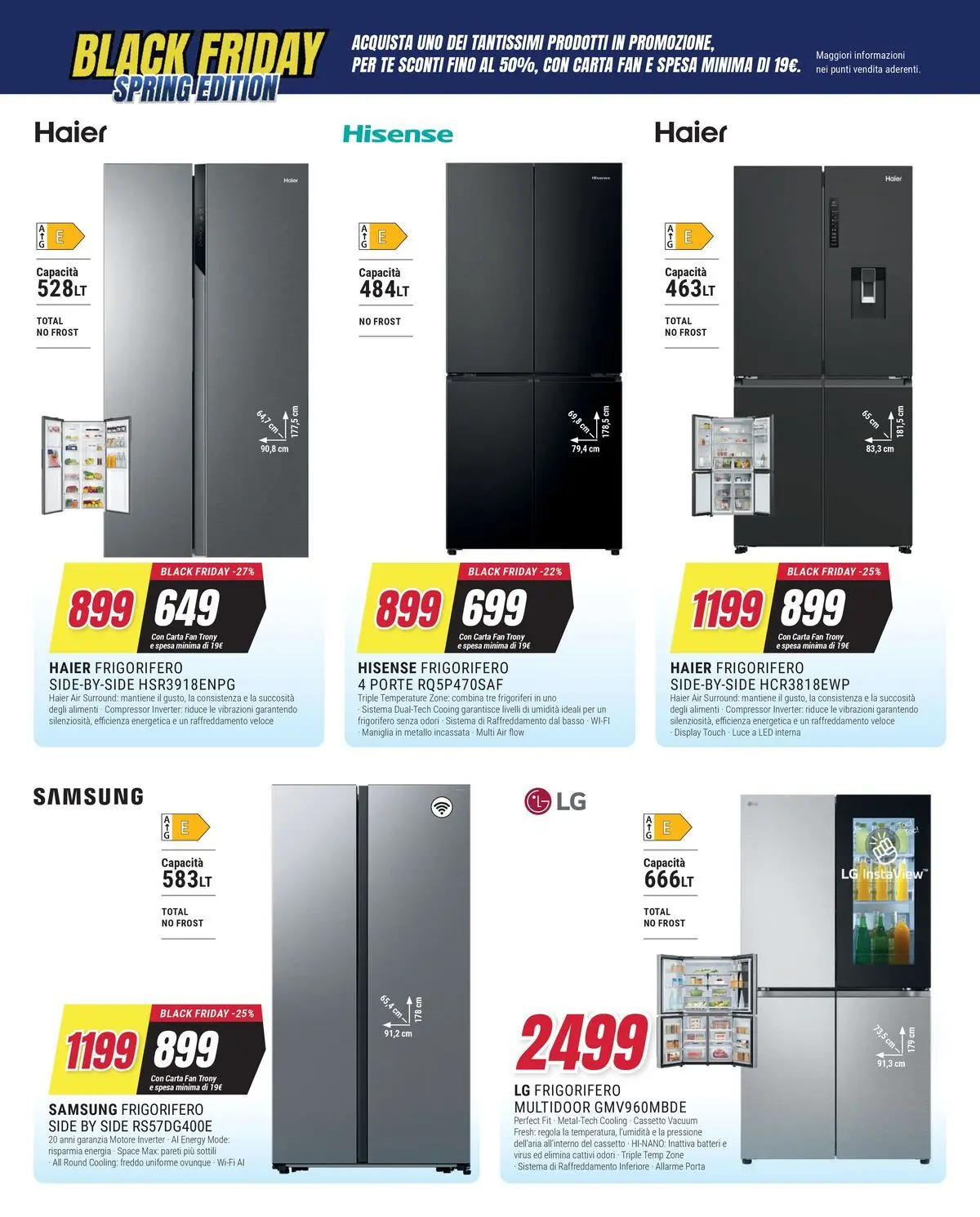 ﻿Trony volantino dal ﻿19/03/2026﻿ > ﻿Anteprima | Pagina: 30 | Prodotti: Tè, Frigorifero, Fan, Samsung