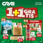 Crai 1+1 Gratis - al 25.03.2026
