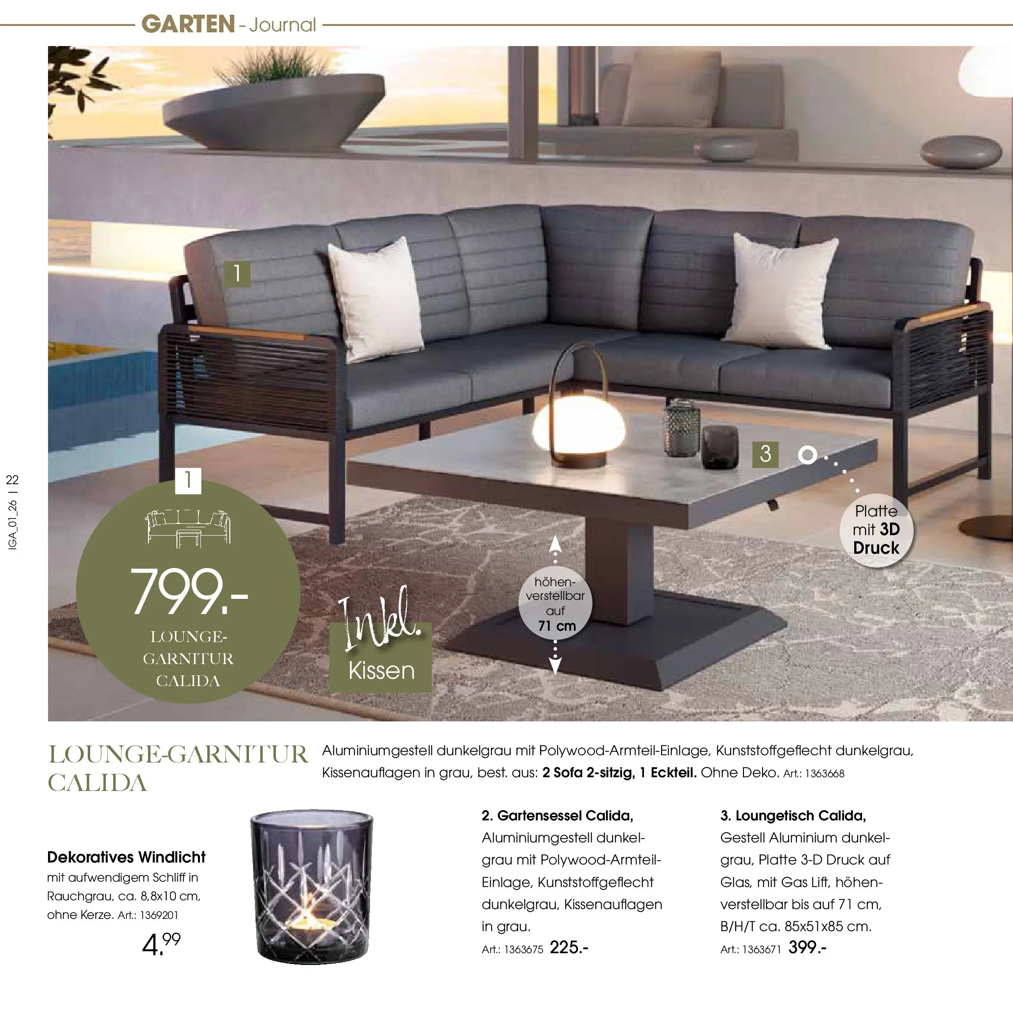 Zurbrüggen Garten Unna (ab 19.03.2025) zum Blättern | Seite: 22 | Produkte: Kissen, Sofa