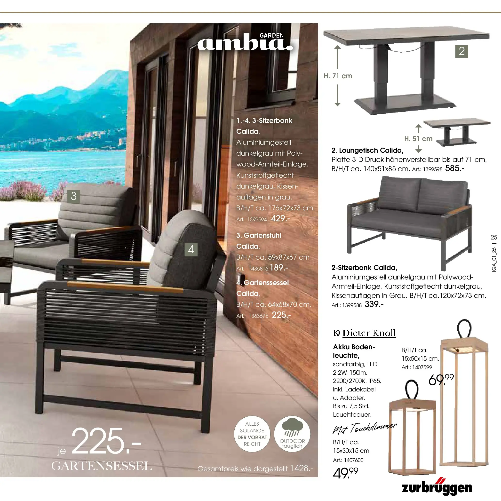 Zurbrüggen Garten Unna (ab 19.03.2025) zum Blättern | Seite: 25 | Produkte: Kissen, Ladekabel