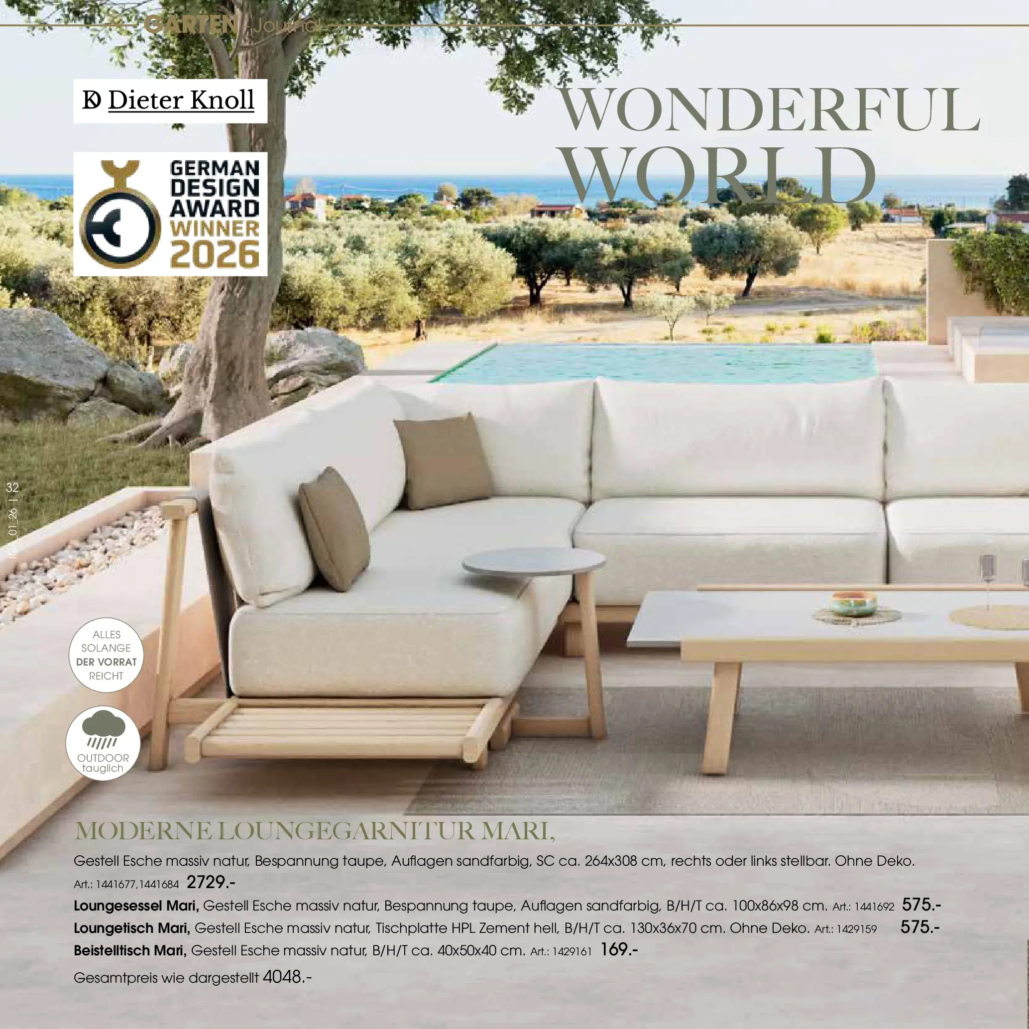 Zurbrüggen Garten Unna (ab 19.03.2025) zum Blättern | Seite: 32 | Produkte: Beistelltisch