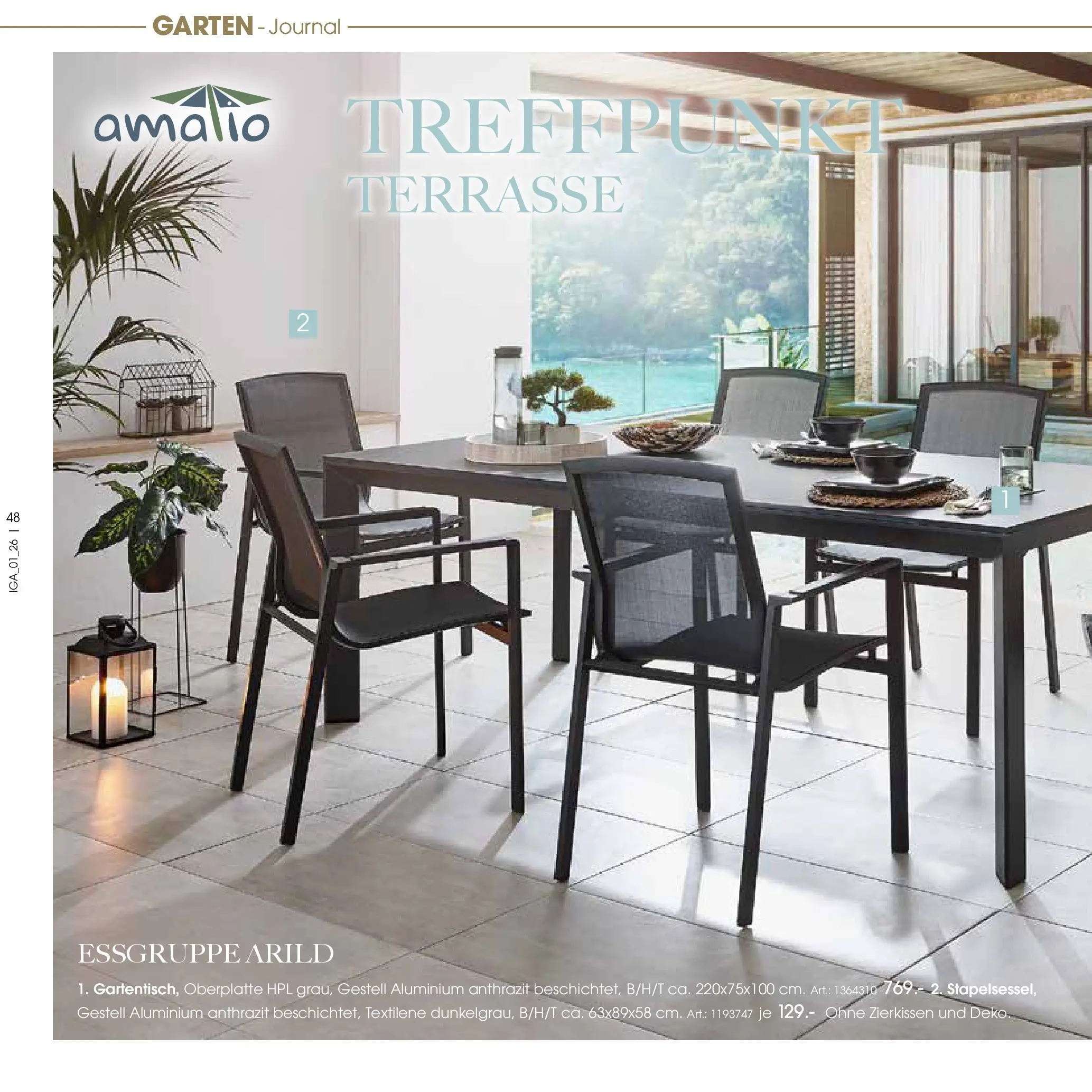 Zurbrüggen Garten Unna (ab 19.03.2025) zum Blättern | Seite: 48 | Produkte: Essgruppe