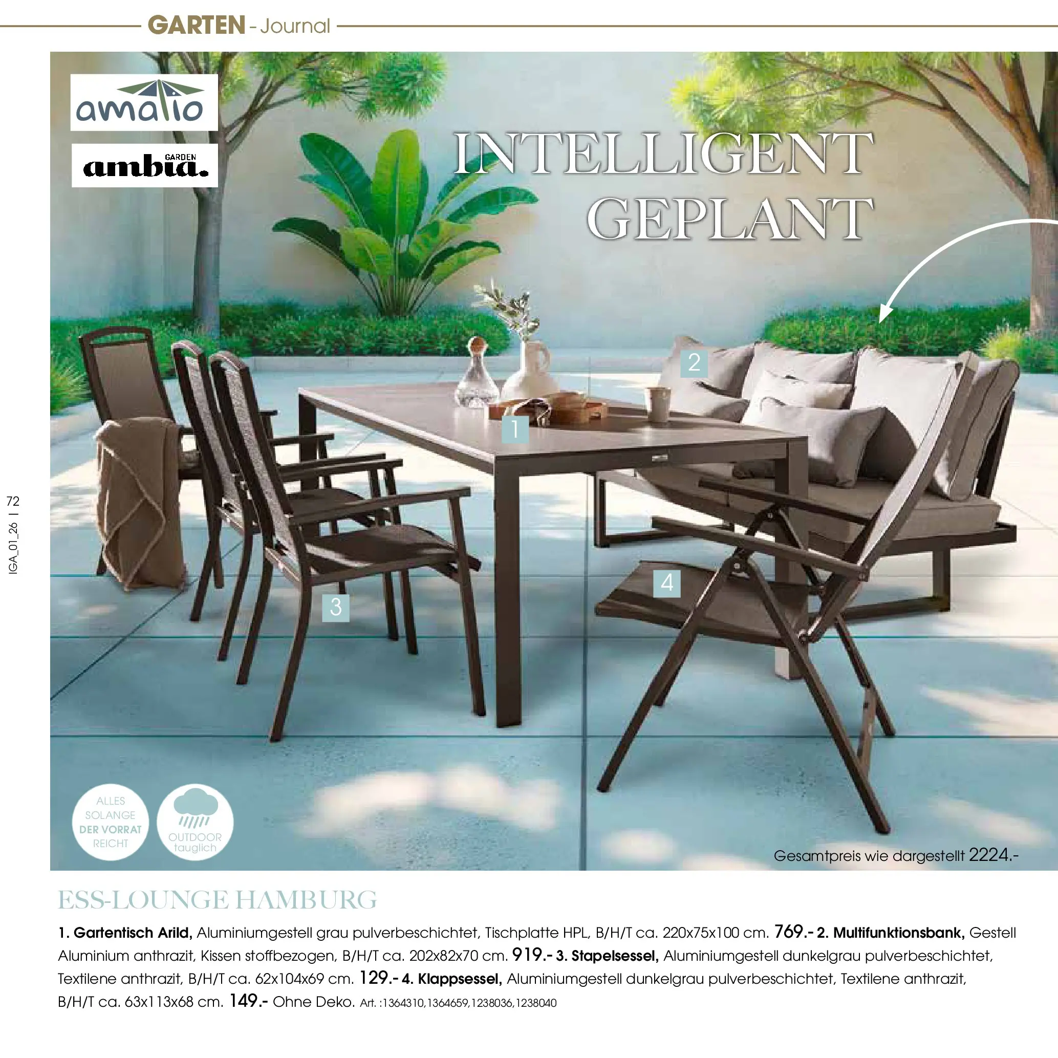 Zurbrüggen Garten Unna (ab 19.03.2025) zum Blättern | Seite: 72 | Produkte: Kissen