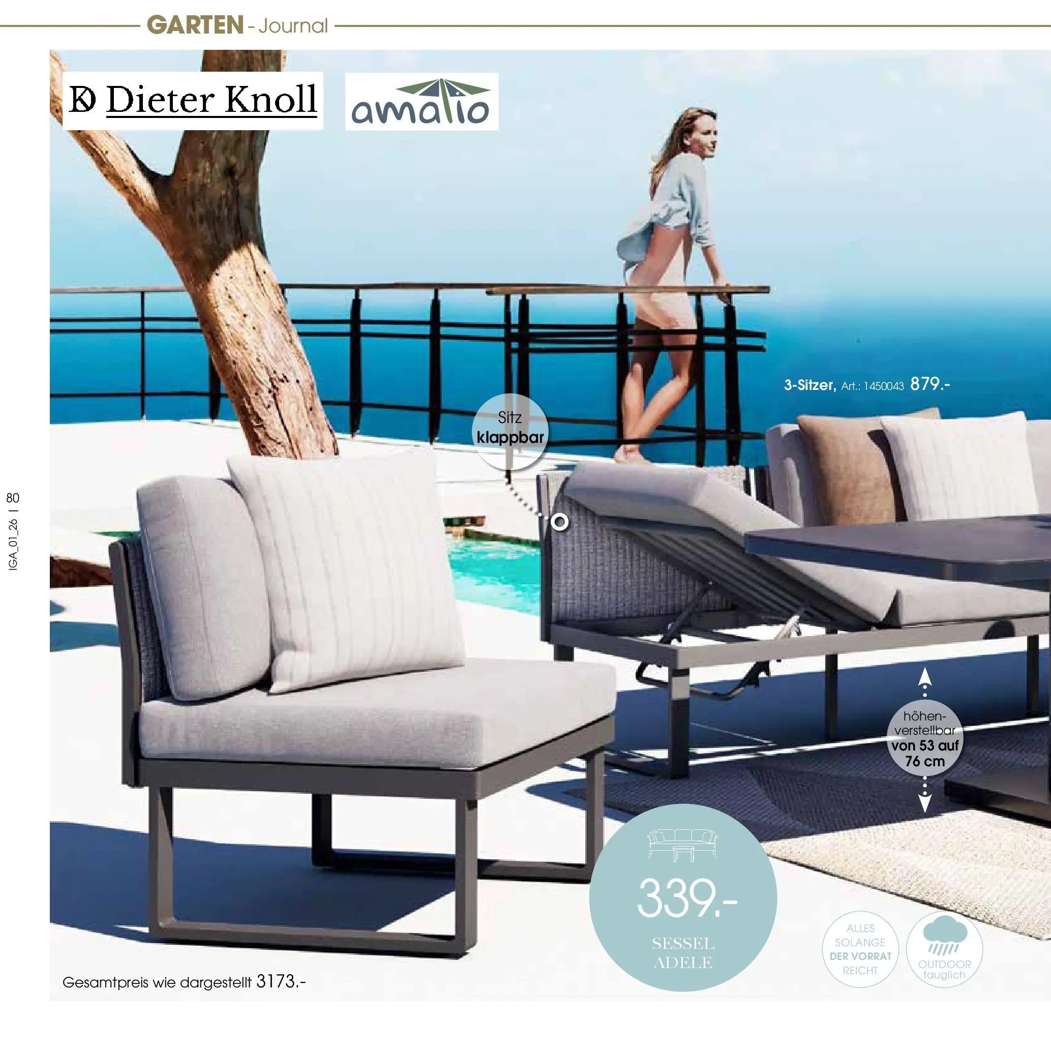 Zurbrüggen Garten Unna (ab 19.03.2025) zum Blättern | Seite: 80 | Produkte: Sessel