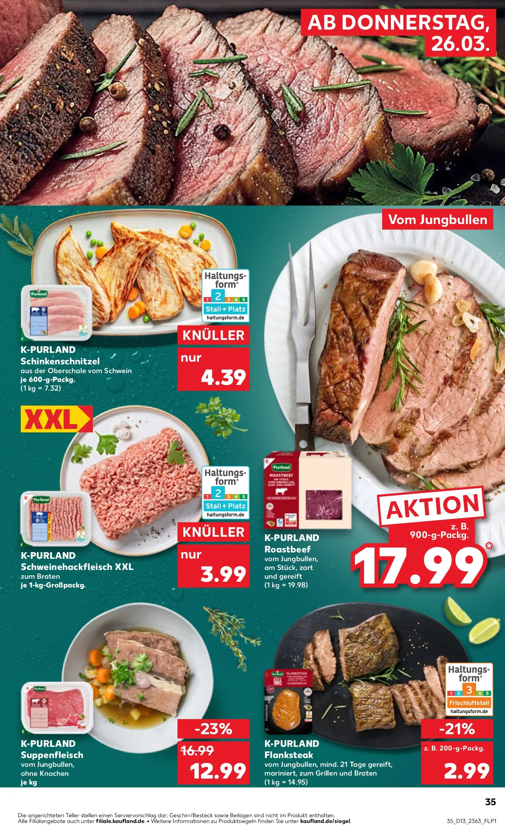 Prospekt Kaufland ab 26.03.2026 » Angebote Online zum Blättern | Seite: 35