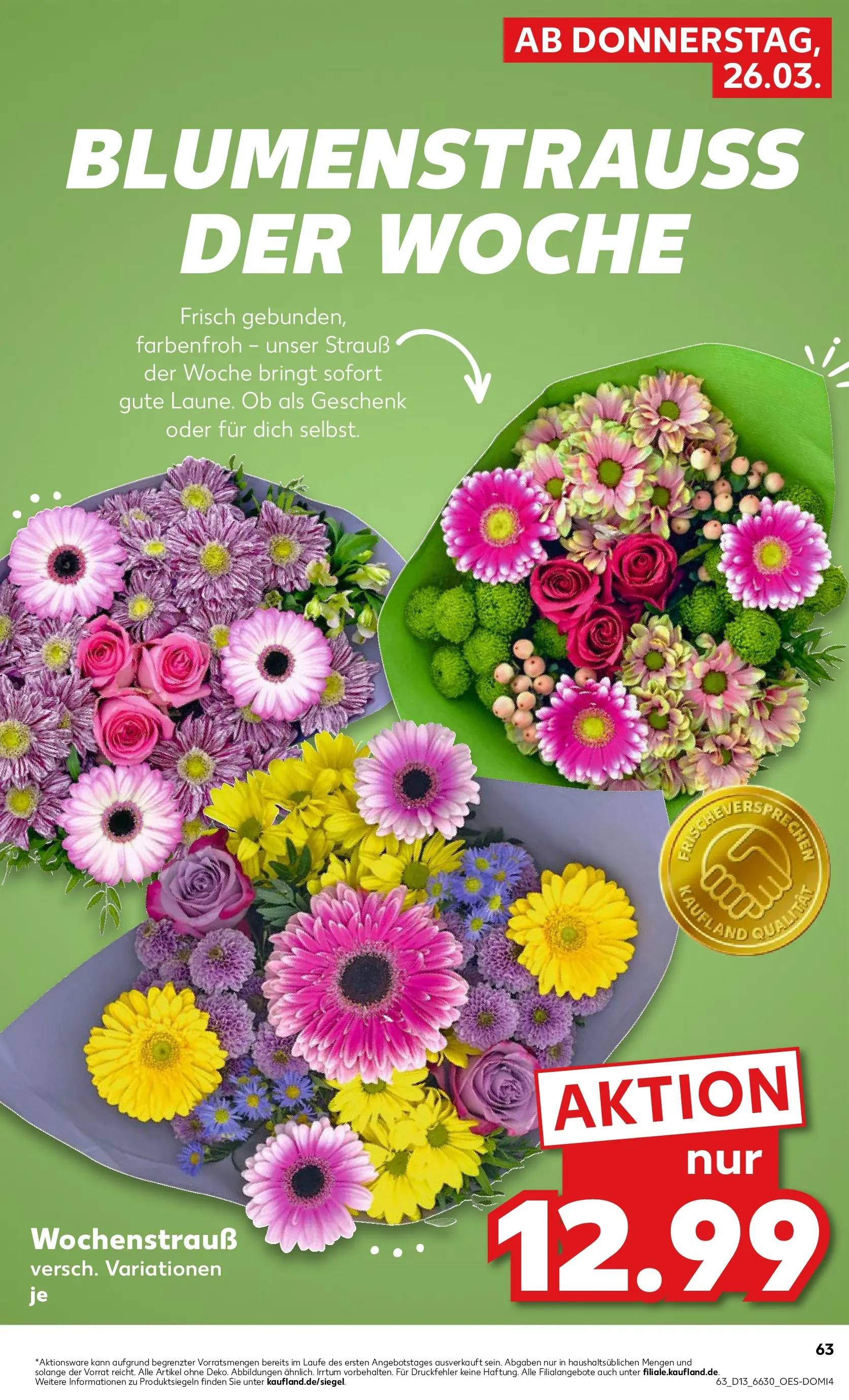 Prospekt Kaufland ab 25.03.2026 » Angebote Online zum Blättern | Seite: 63