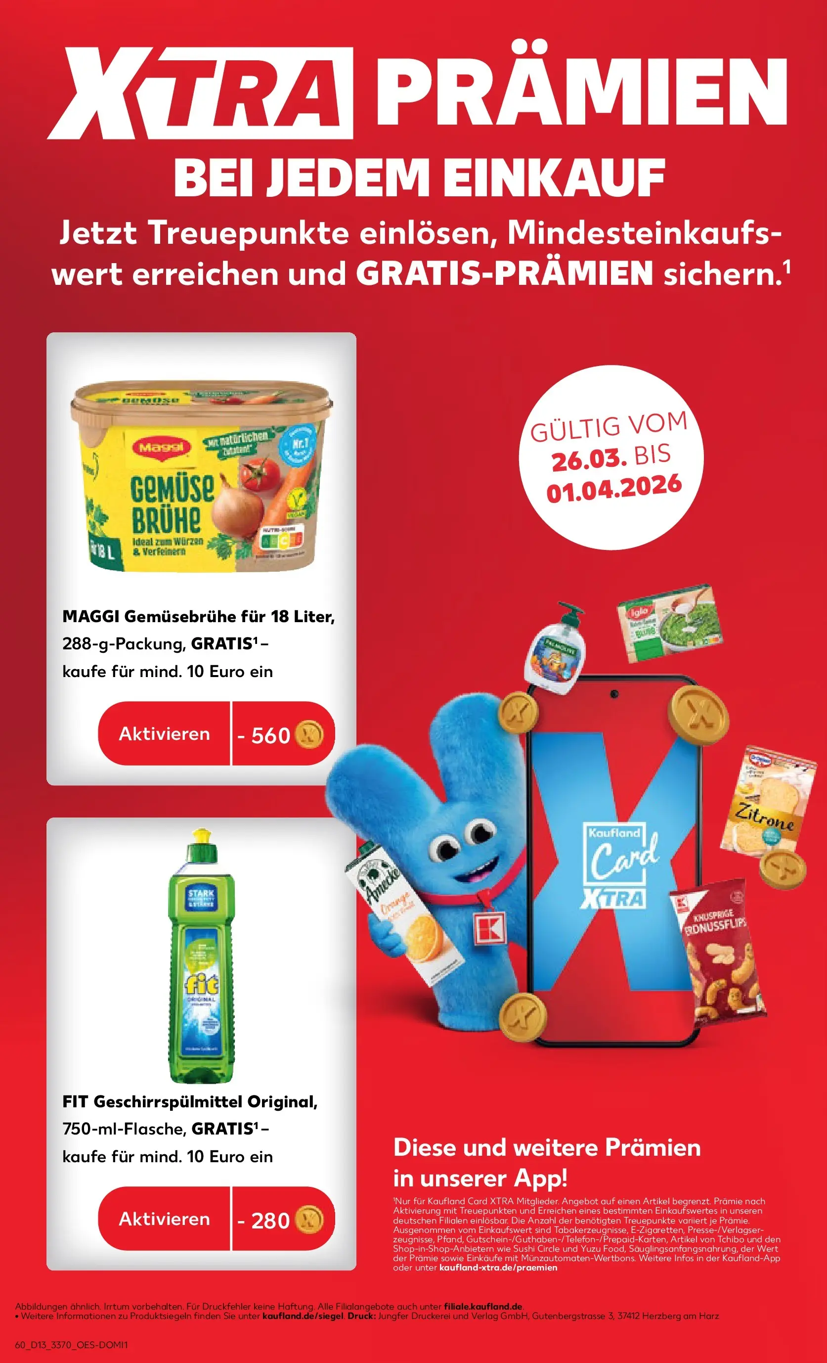Prospekt Kaufland ab 25.03.2026 » Angebote Online zum Blättern | Seite: 60 | Produkte: Maggi, Gemüse, Geschirrspülmittel, Zitrone