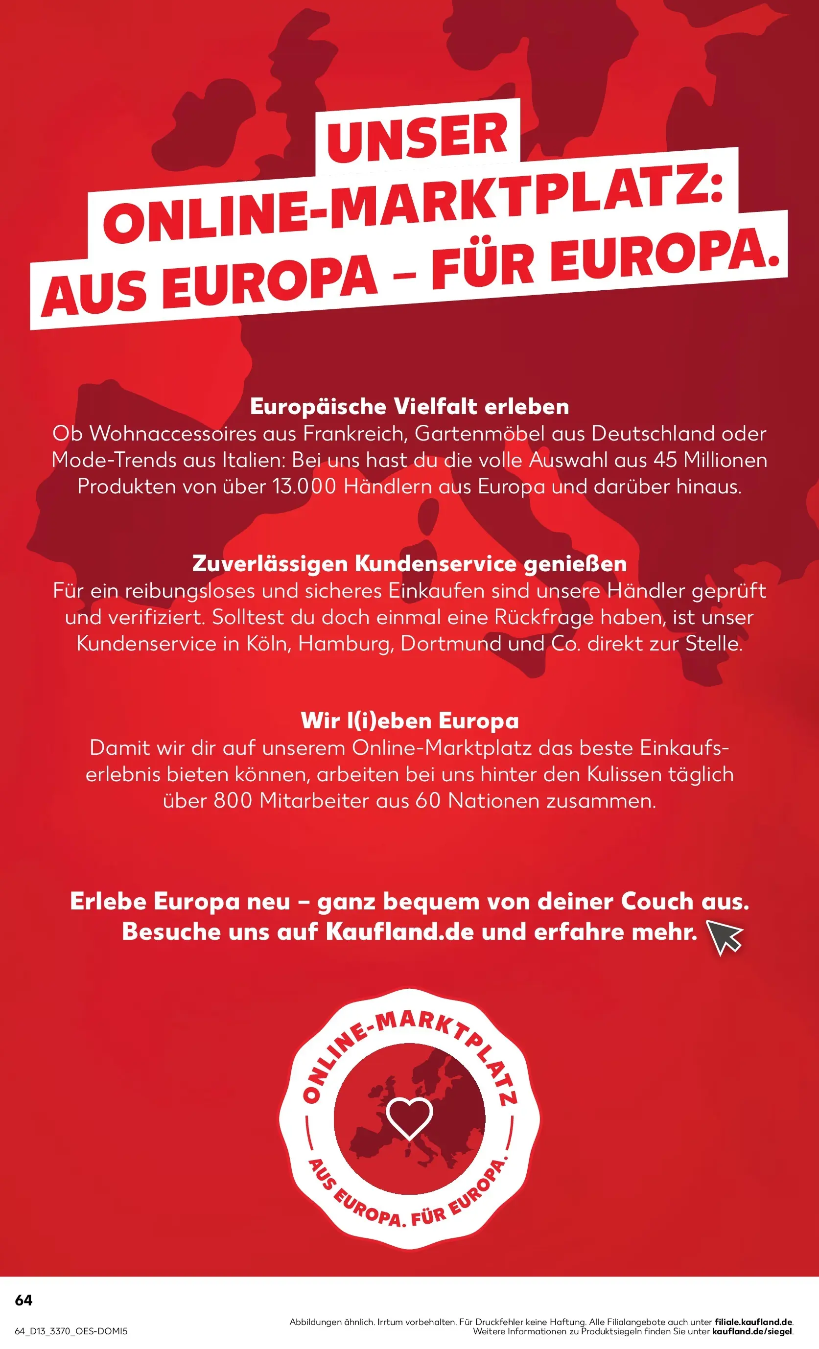 Prospekt Kaufland ab 25.03.2026 » Angebote Online zum Blättern | Seite: 64 | Produkte: Couch, Gartenmöbel