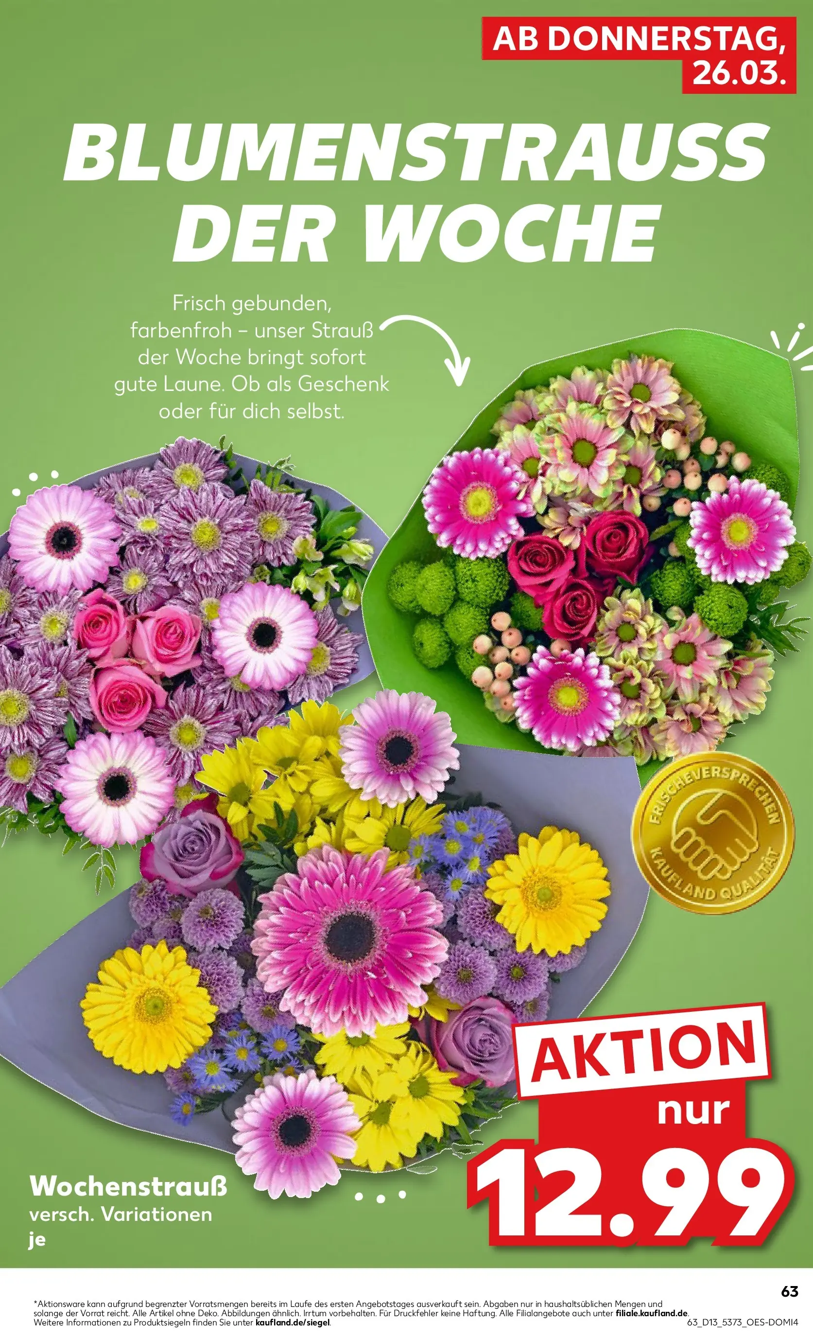 Prospekt Kaufland ab 25.03.2026 » Angebote Online zum Blättern | Seite: 63