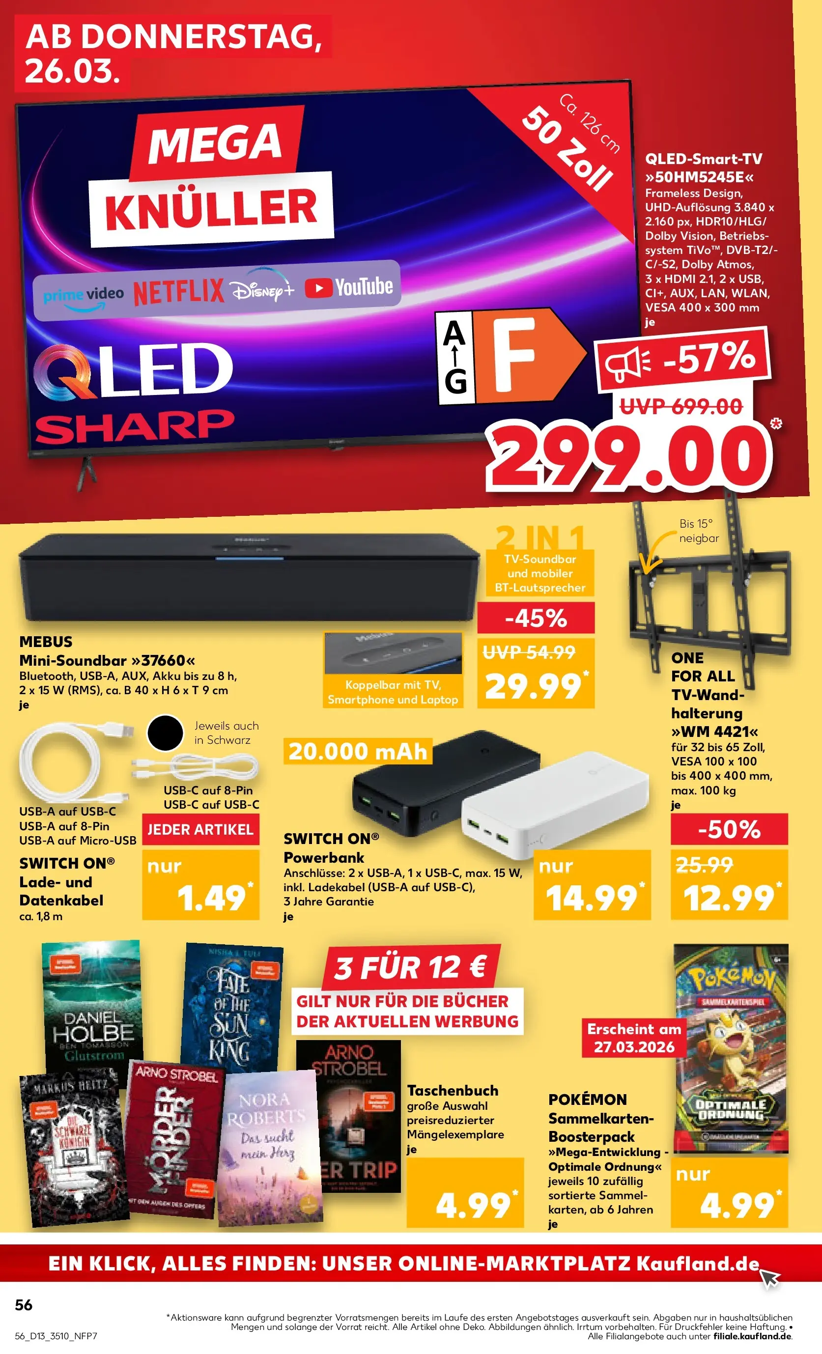 Prospekt Kaufland ab 25.03.2026 » Angebote und Werbung Online | Seite: 56 Prospekt Kaufland ab 25.03.2026 » Angebote Online zum Blättern | Seite: 56