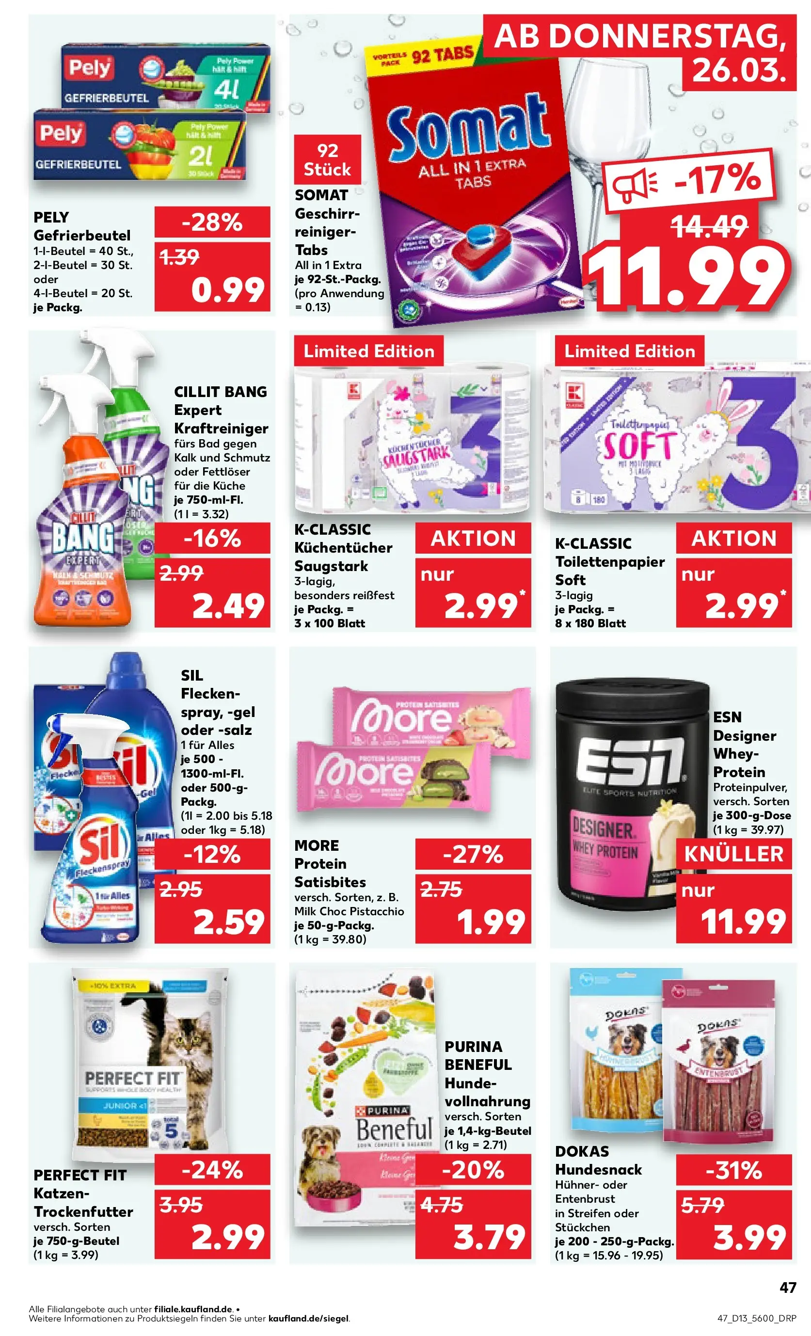 Prospekt Kaufland ab 25.03.2026 » Angebote Online zum Blättern | Seite: 47