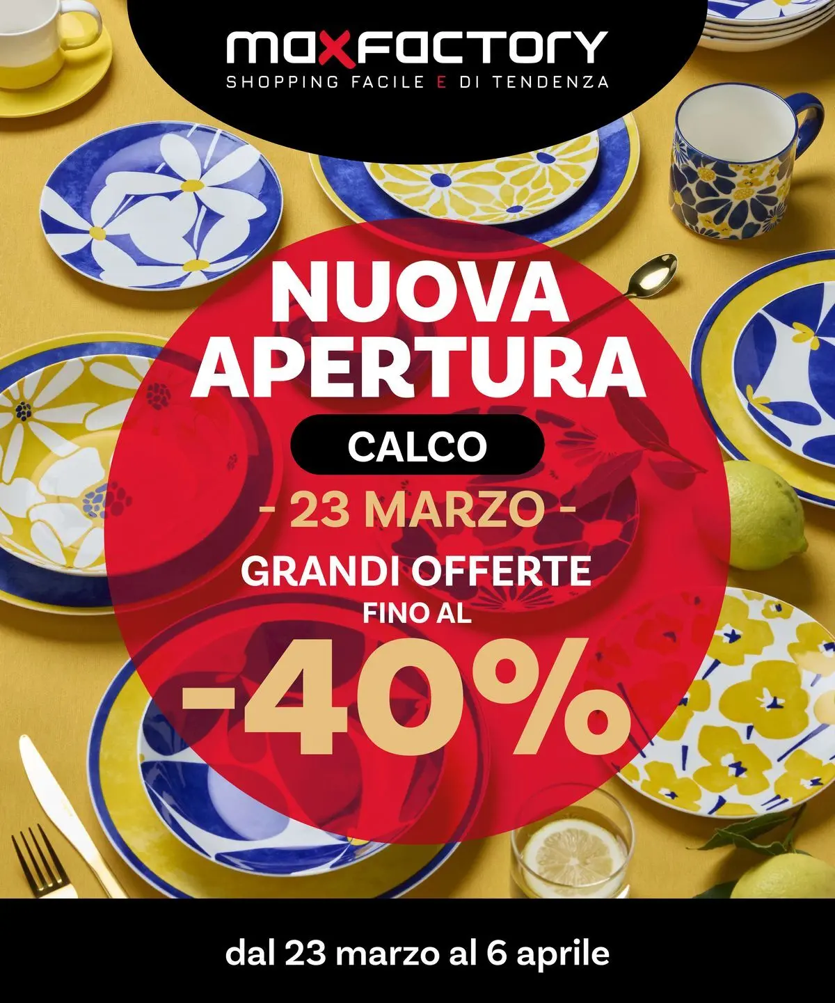 Nuovo Max Factory - Nuova Apertura Calco dal 22/03/2026 > offerte anteprima 🛍️ | Pagina: 1