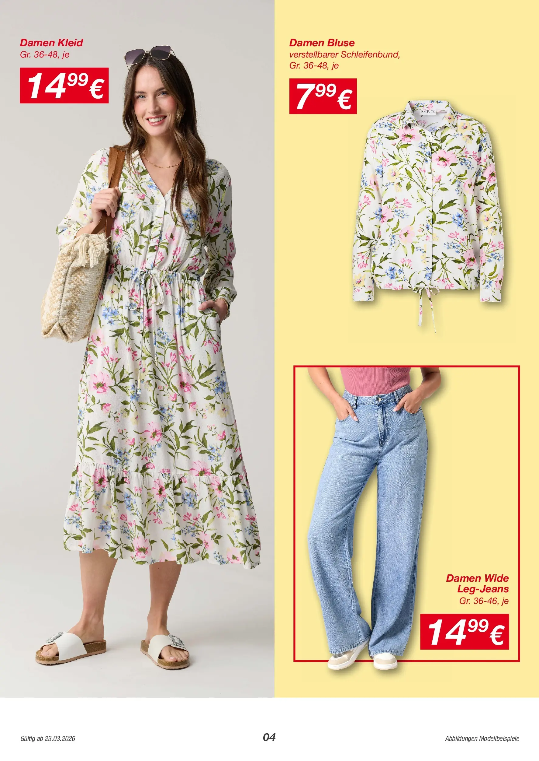 Kik Sooo viel mehr Leichtigkeit in Leinen von 19.03.2026 - Aktuelle Angebote | Seite: 4 | Produkte: Bluse, Kleid