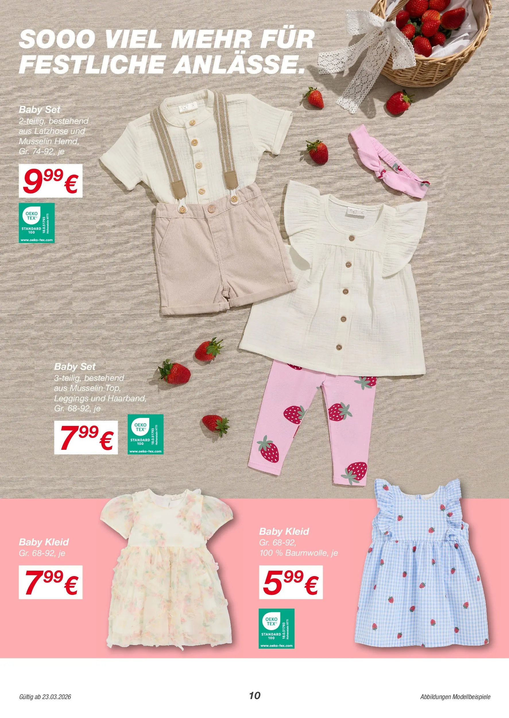 Kik Sooo viel mehr Leichtigkeit in Leinen von 19.03.2026 - Aktuelle Angebote | Seite: 10 | Produkte: Leggings, Kleid