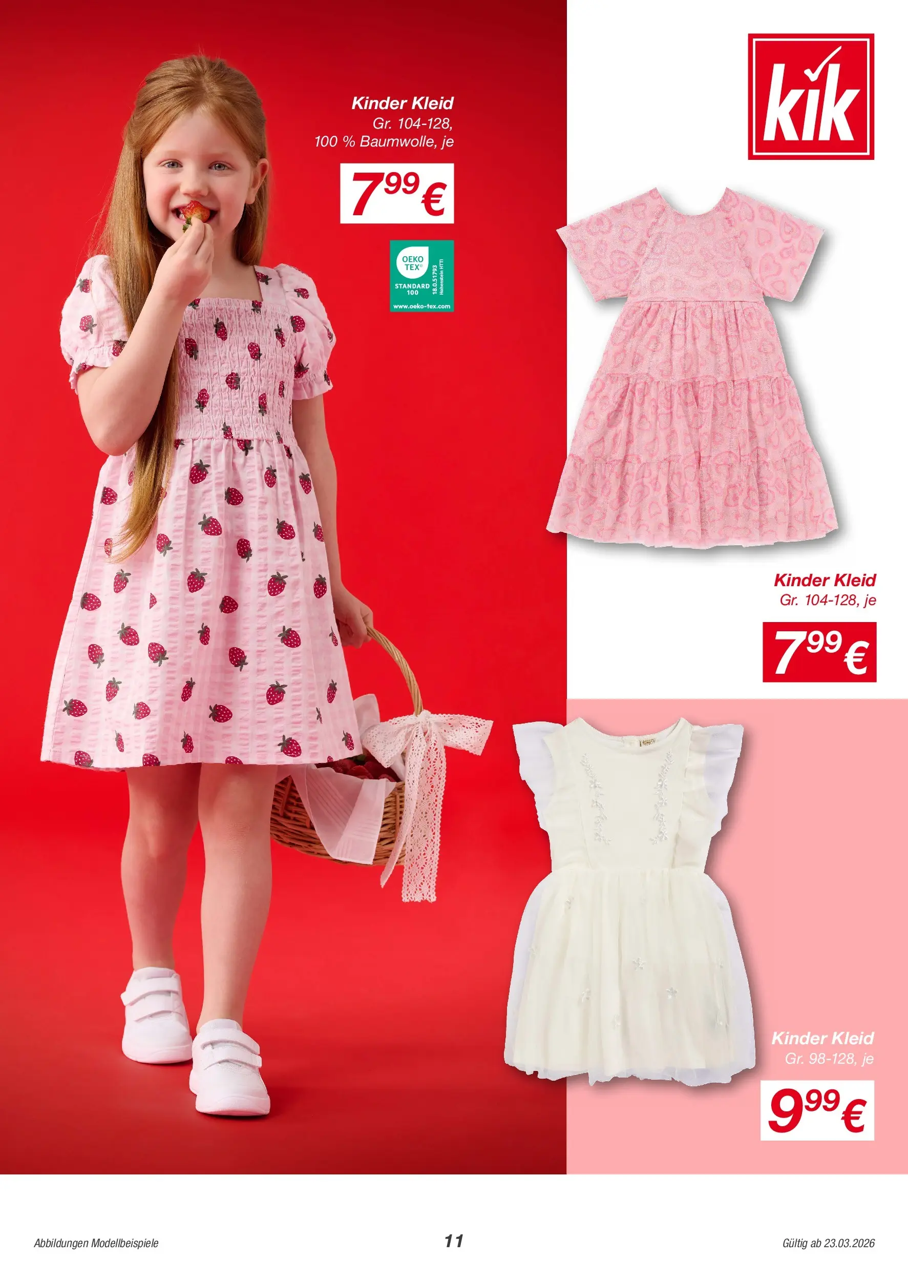 Kik Sooo viel mehr Leichtigkeit in Leinen von 19.03.2026 - Aktuelle Angebote | Seite: 11 | Produkte: Kleid