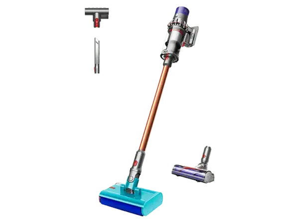 Dyson 594446-01 V10 Submarine Staubsauger mit Nass-Walze (0,76 l, Akkulaufzeit: bis zu 60 Minuten, Nickel / Kupfer)