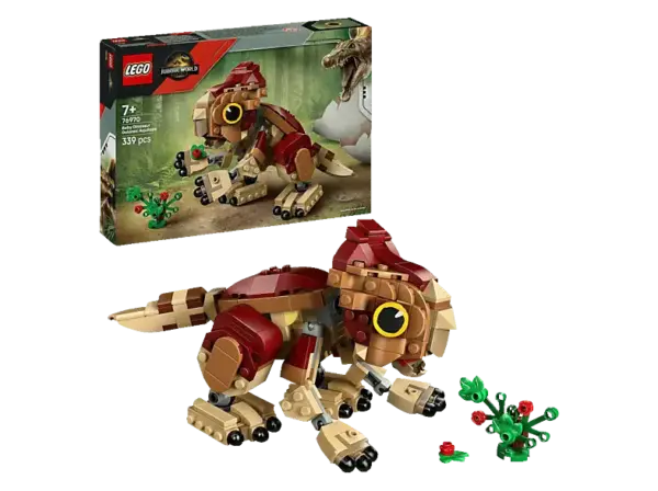 Lego Jurassic World 76970 Babydinosaurier Dolores: Aquilops Bausatz, Mehrfarbig
