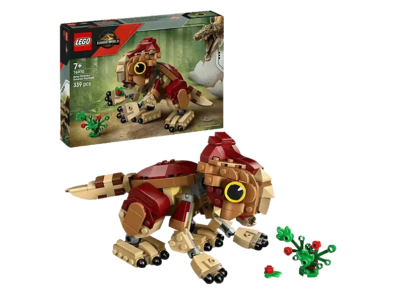 Lego Jurassic World 76970 Babydinosaurier Dolores: Aquilops Bausatz, Mehrfarbig