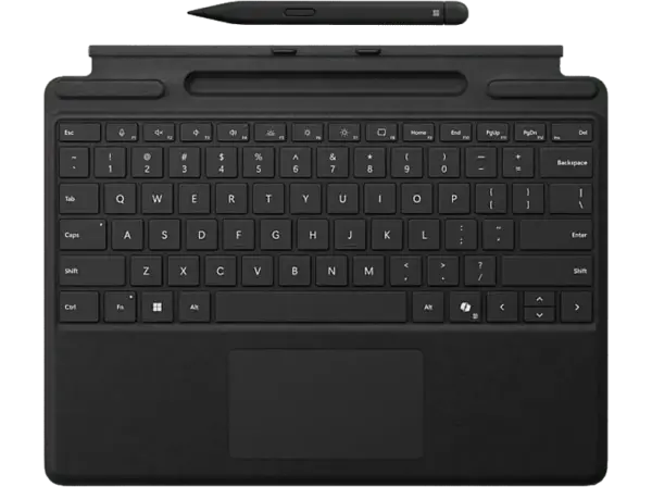 MICROSOFT Surface Pro Keyboard mit Slim Pen - Schwarz; Tastatur