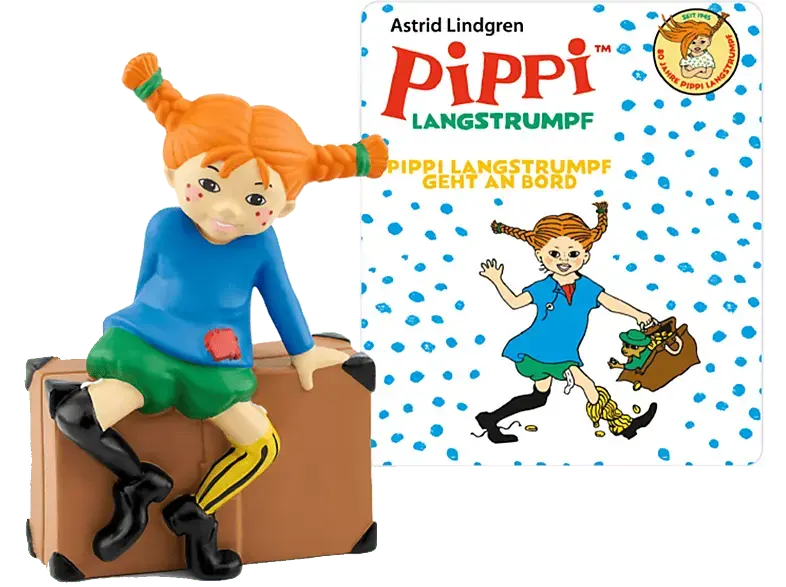 tonies Pippi Langstrumpf 2 - Pippi Langstrumpf geht an Bord; Tonies Figur