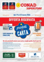 Conad PRODOTTI ALLA CARTA - al 25.03.2026