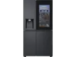 MediaMarkt LG Electronics GSXE91EVAD InstaView&reg; Side by Side, K&uuml;hl- und Gefrierkombination (D, 1790 mm hoch, Essence Black Steel) - bis 15.08.2026