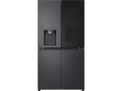 LG Electronics GMG960EVJE Side by Side, K&uuml;hl- und Gefrierkombination, mit InstaView&reg; (638 l, E, 1792 mm hoch, No Frost (verminderte Eisbildung), Essence Black Steel)