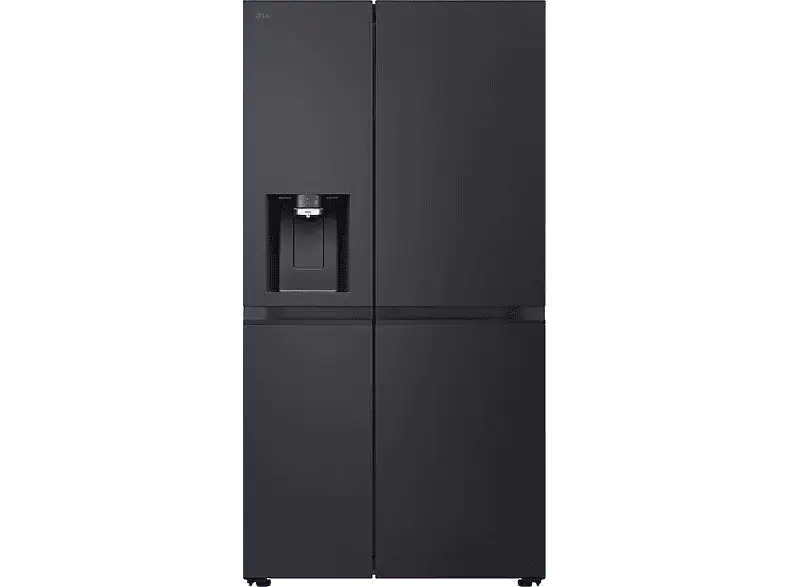 LG Electronics GSLE91EVAB Side by Side, K&uuml;hl- und Gefrierkombination (623 l, B, 1790 mm hoch, No Frost (verminderte Eisbildung), Essence Black Steel)