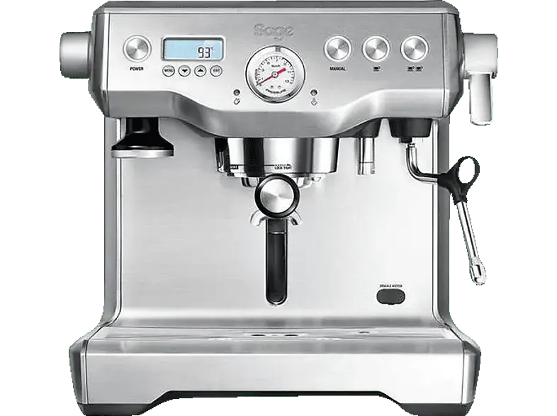Sage SES920BSS4EEU1 the Dual Boiler Espresso-Maschine (Silber, 2200 Watt, 15 bar)